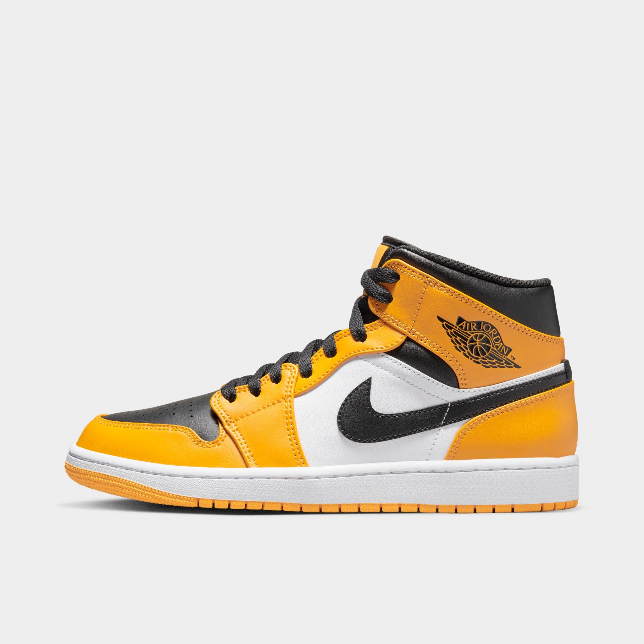 Jordan 1 Mid Taxi / Black - White sold by JD Sports
