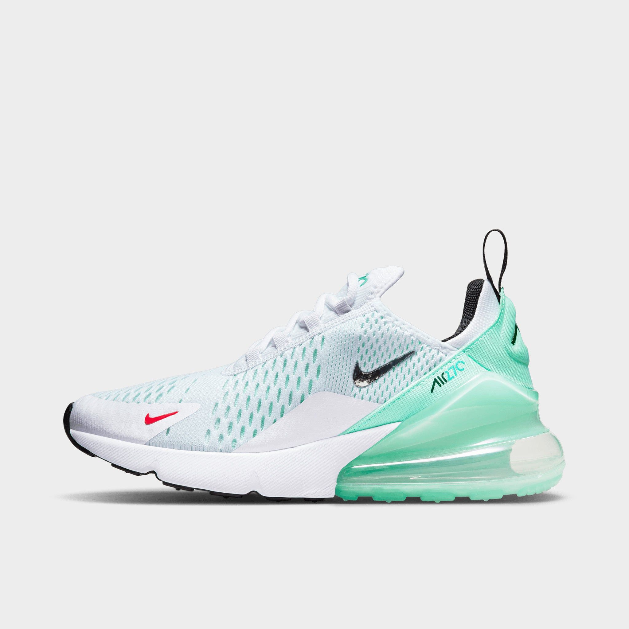 Nike Women's Air Max 270 White / Metallic Silver - Mint Foam sold by JD Sports