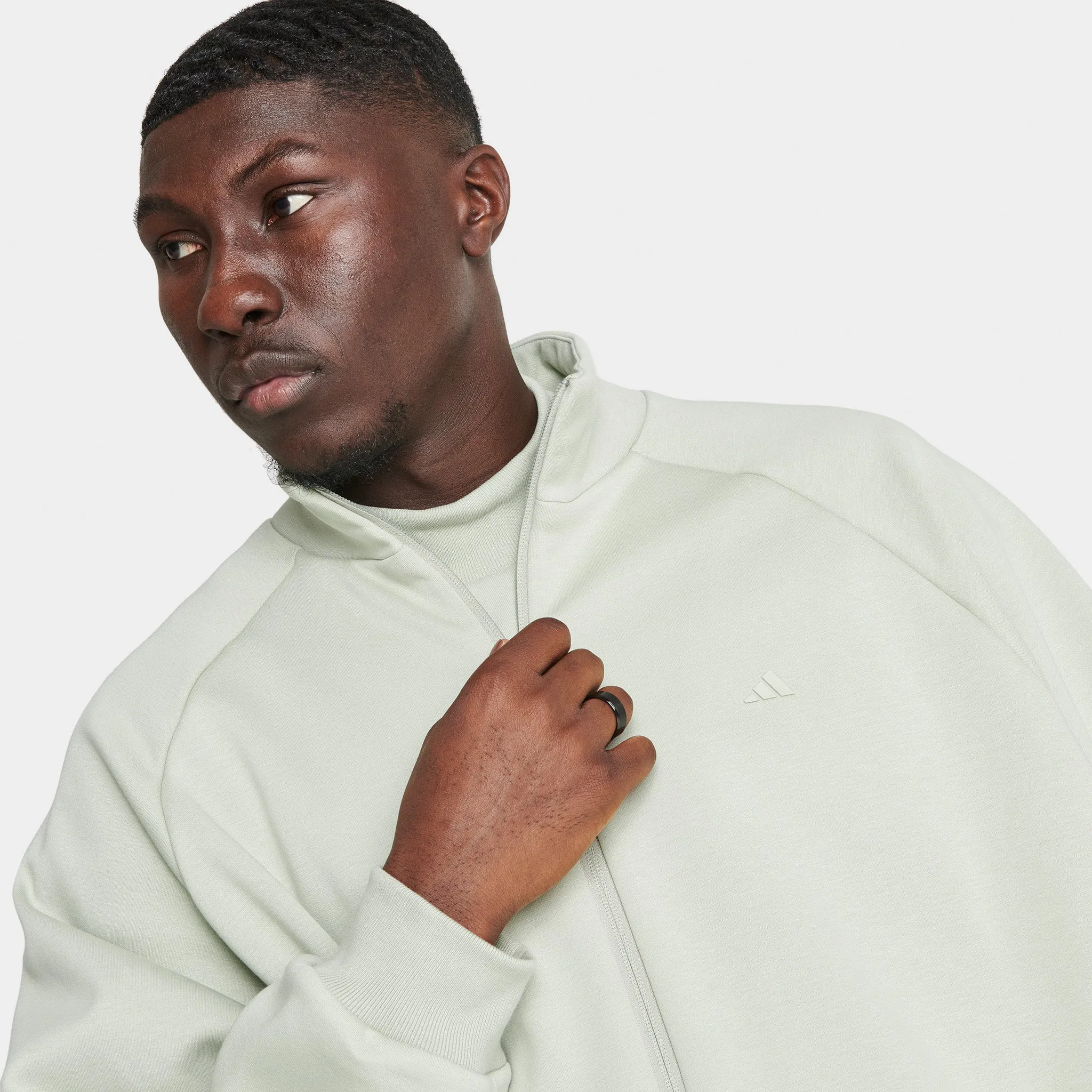 adidas Basketball Track Jacket / Halo Green sold by JD Sports product image thumbnail 3
