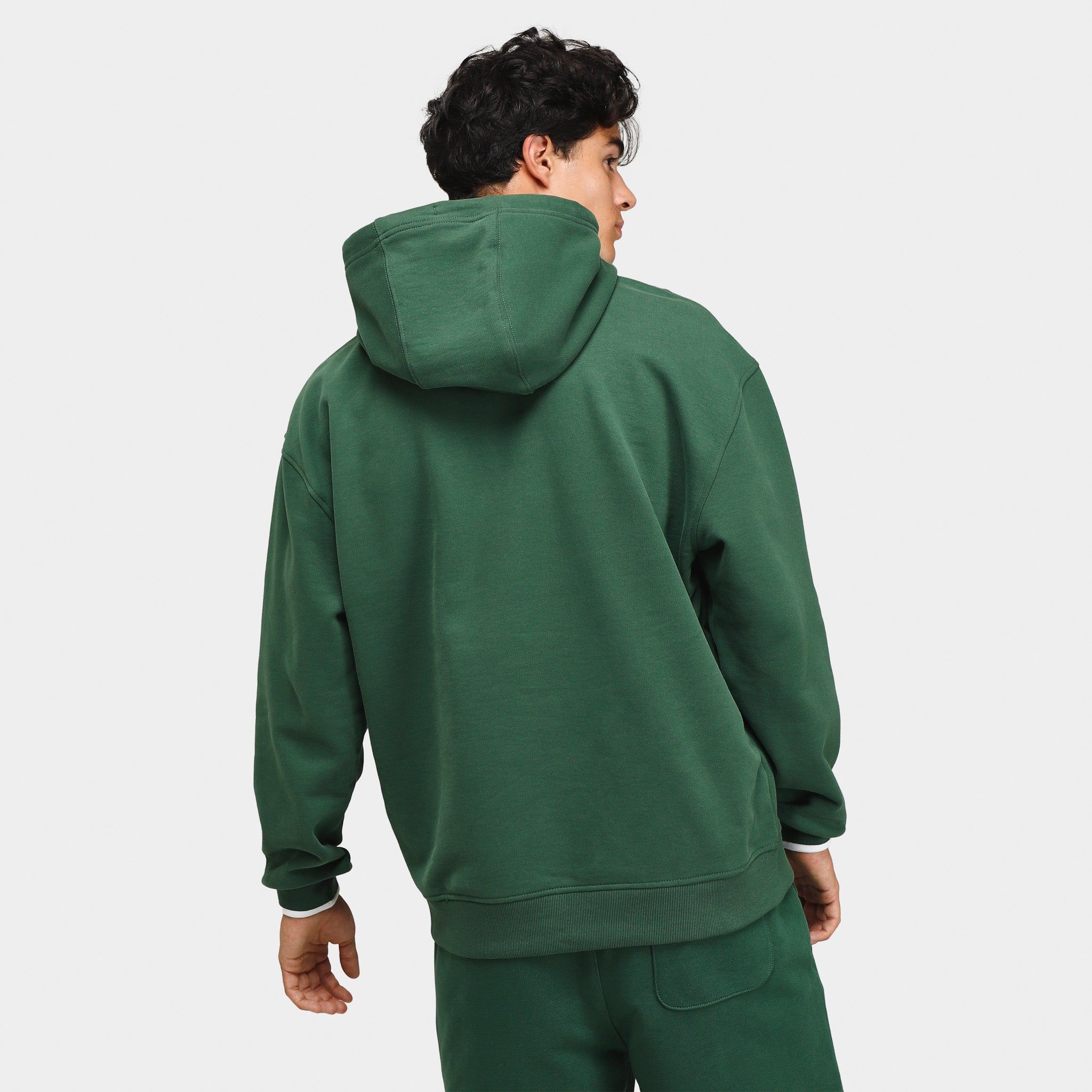 Tommy Jeans Serif Flag Pullover Hoodie / Collegiate Green sold by JD Sports product image thumbnail 2