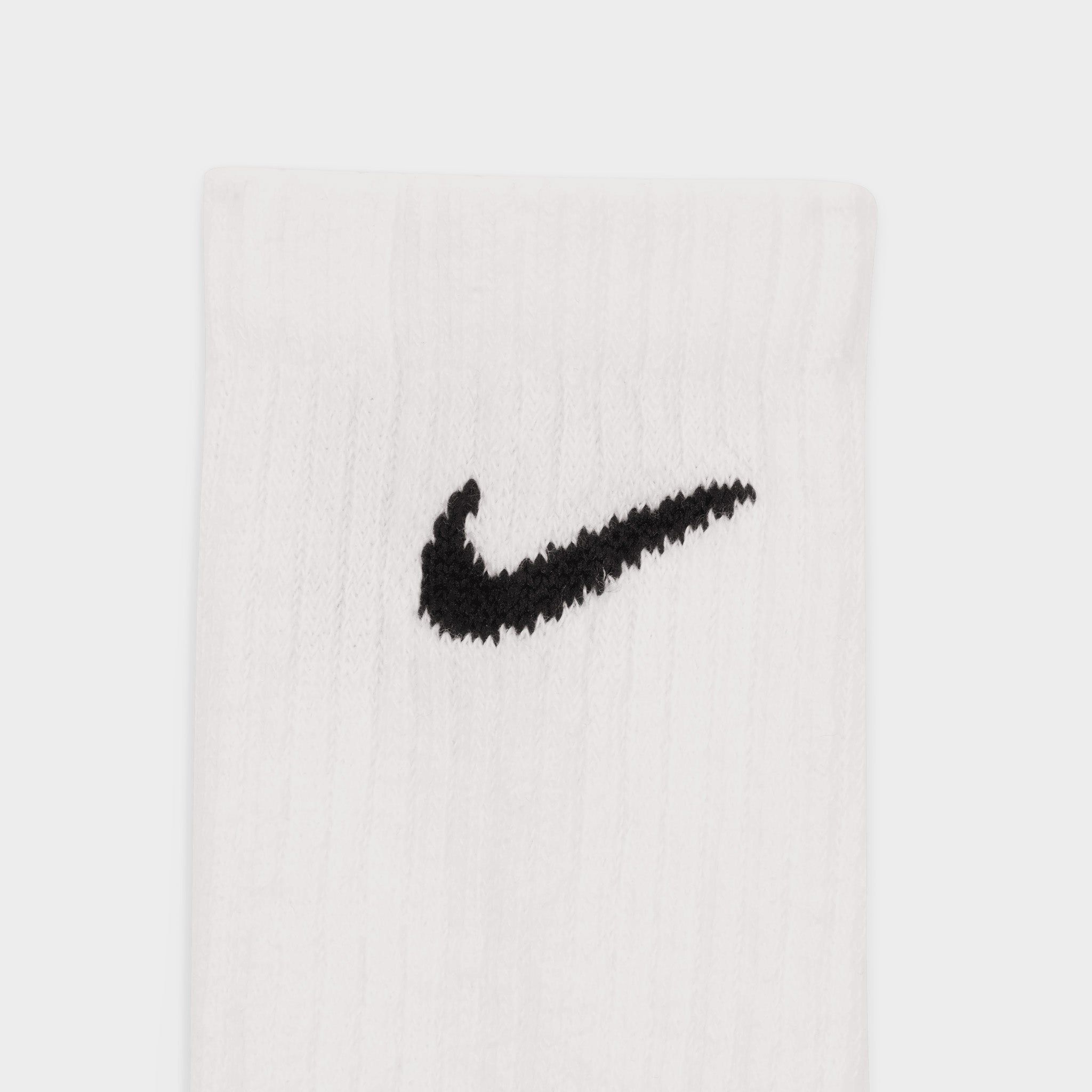 Nike Everyday Lightweight Crew Socks (3 Pack) White / Black sold by JD Sports product image thumbnail 3