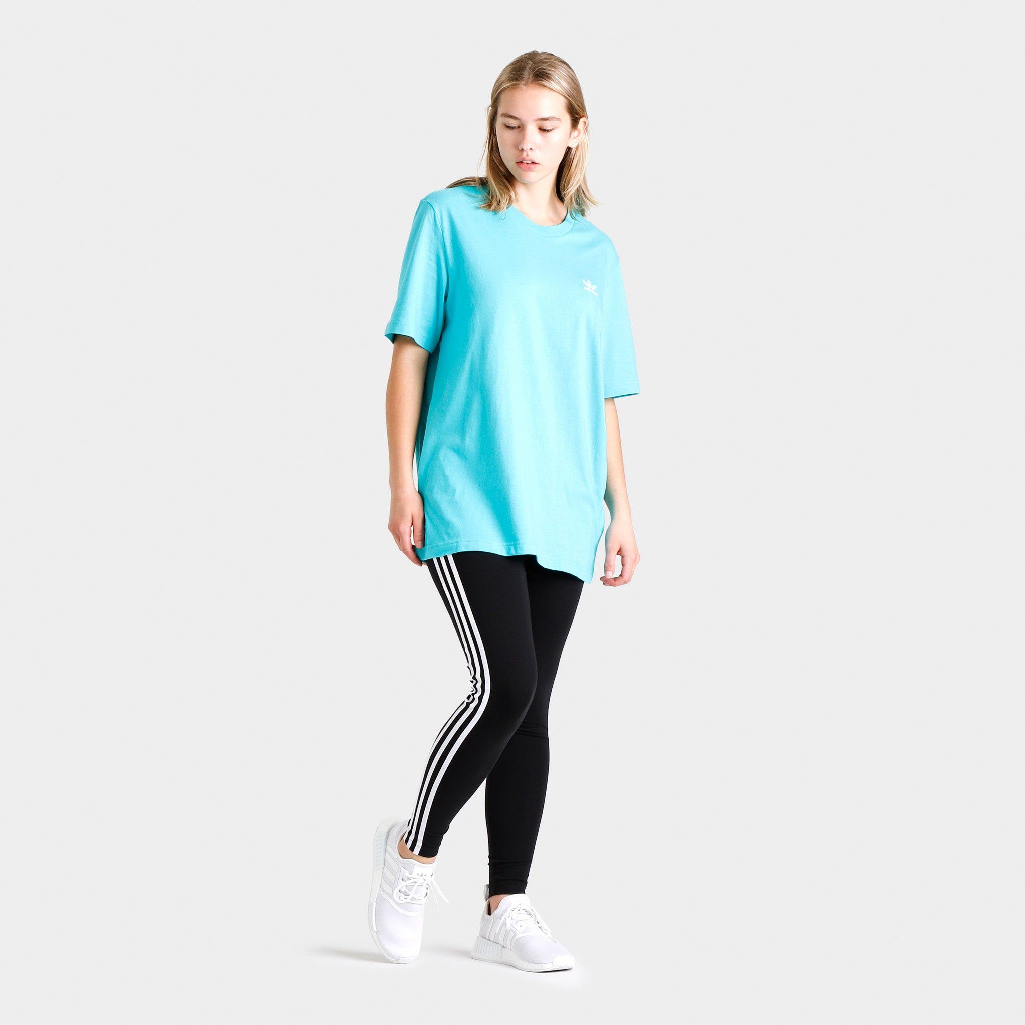 adidas Originals Loungewear Adicolor Essentials Trefoil T-shirt / Semi Mint Rush sold by JD Sports product image thumbnail 5