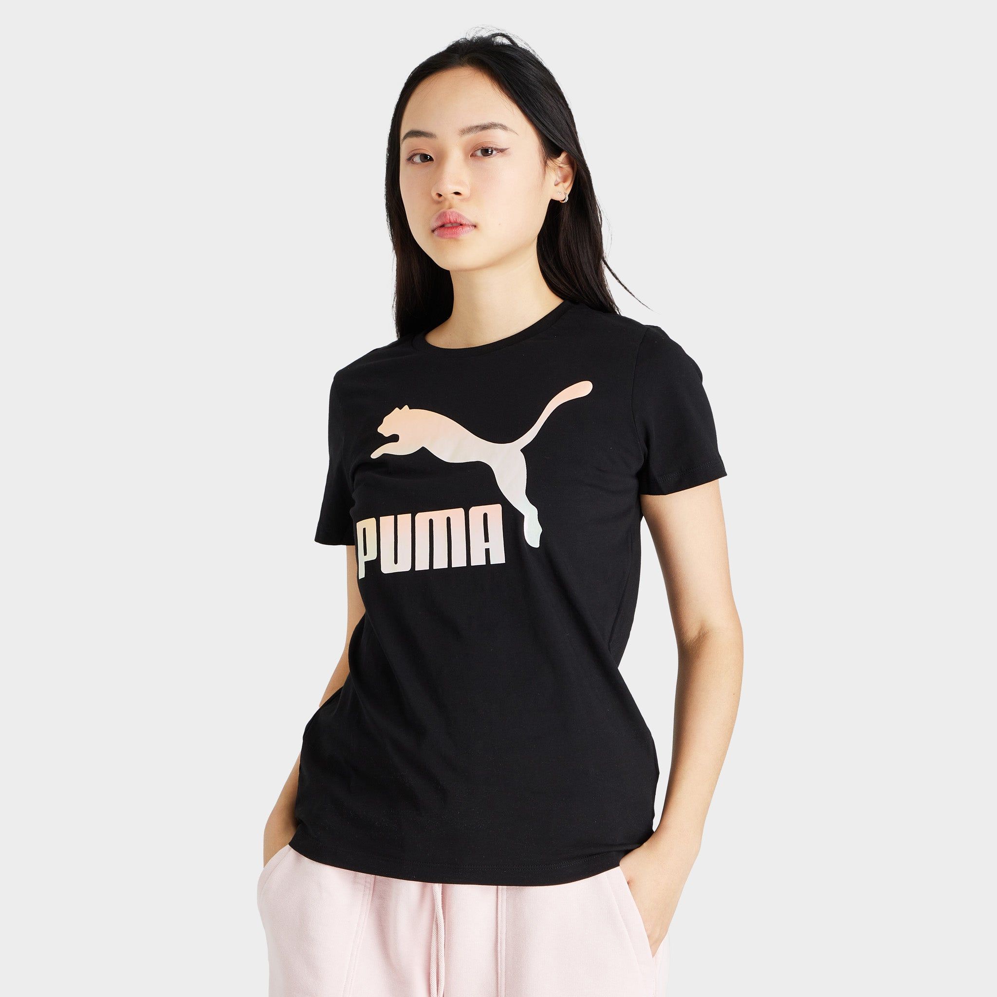 Puma Classics Logo T-shirt / Puma Black Gloaming sold by JD Sports