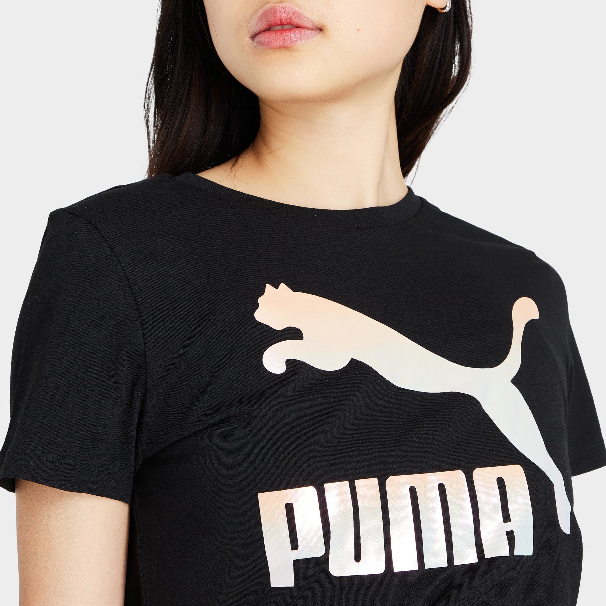 Puma Classics Logo T-shirt / Puma Black Gloaming sold by JD Sports product image thumbnail 3