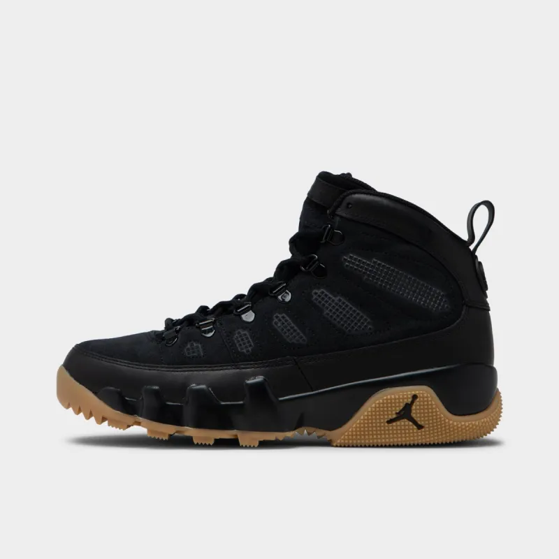 Jordan 9 Retro Boot Black / Black - Gum Light Brown sold by JD Sports