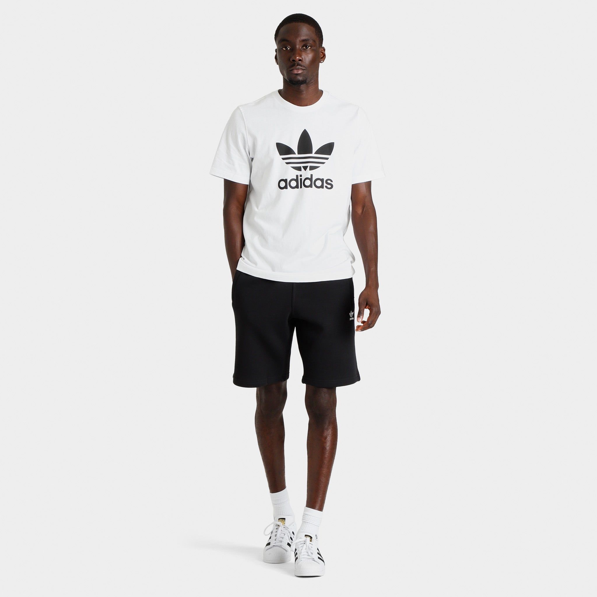 adidas Originals Adicolor Essentials Trefoil Shorts / Black sold by JD Sports product image thumbnail 11