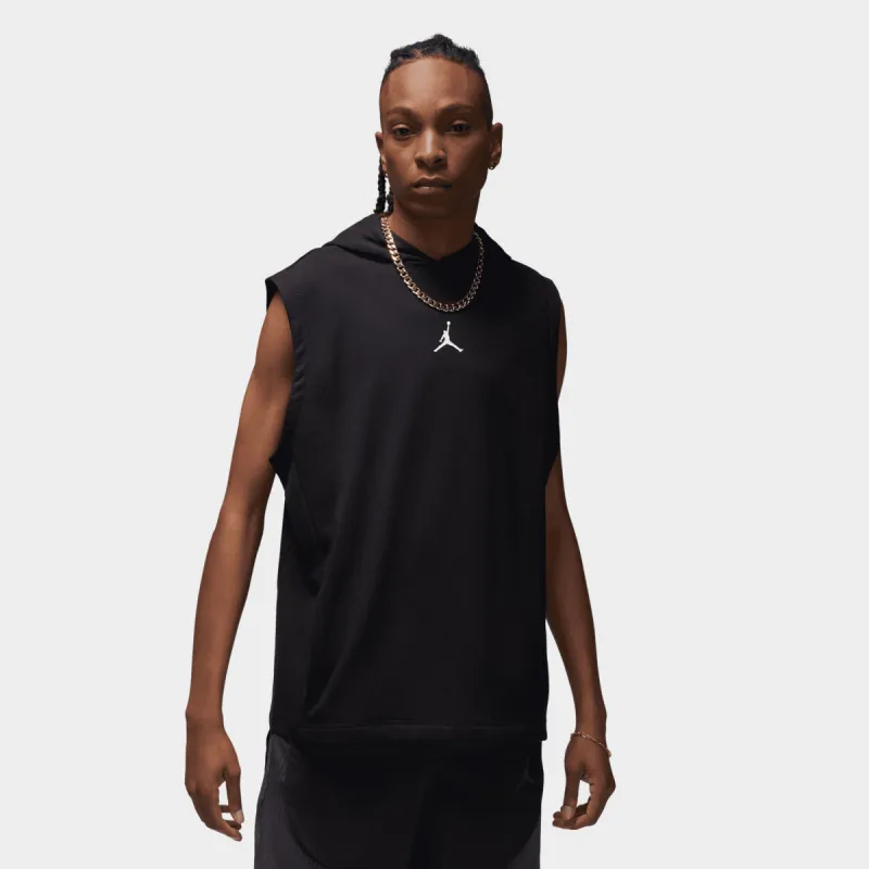 Jordan Dri-FIT Crossover Pullover Sleeveless Hoodie Black / White sold by JD Sports