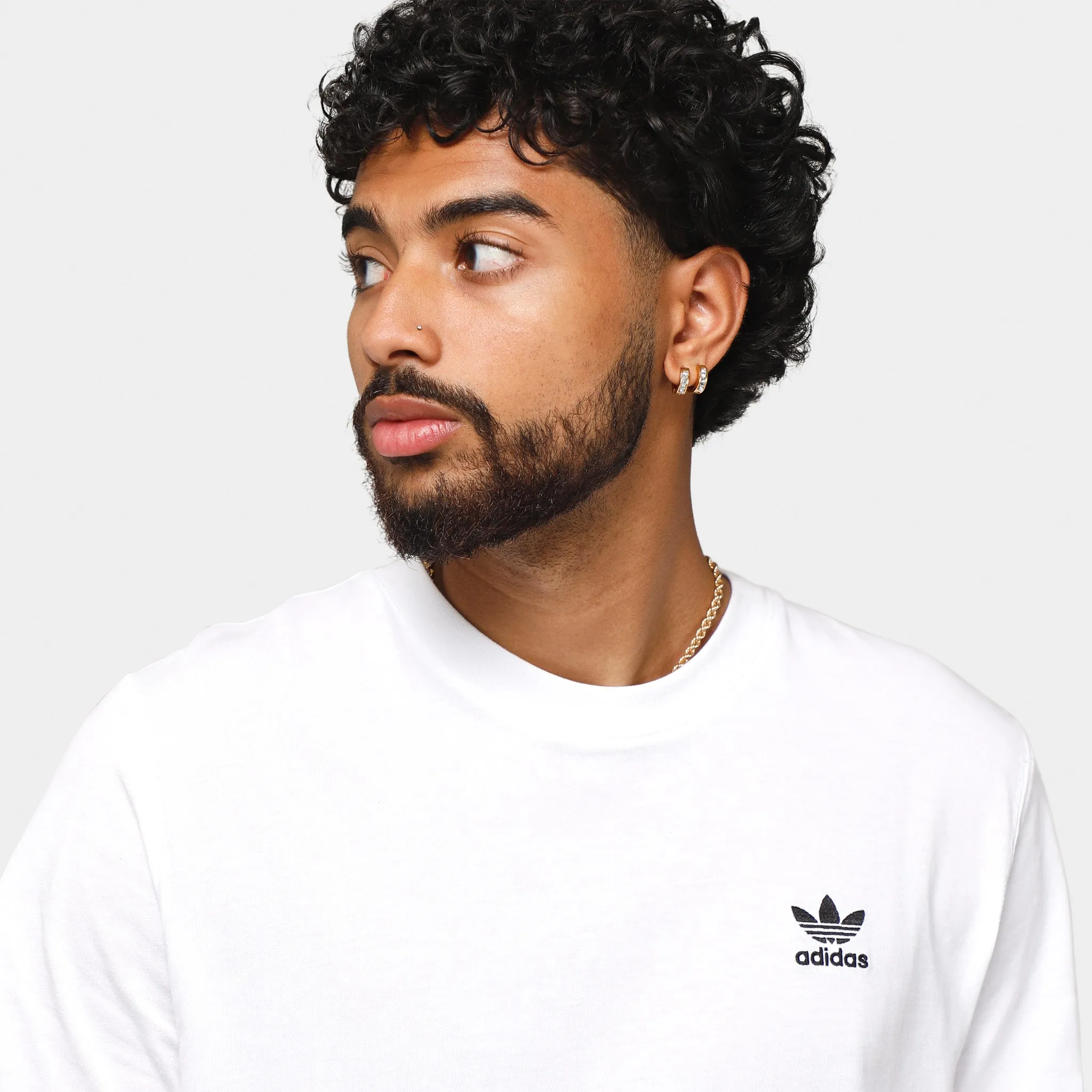 adidas Originals Trefoil Essentials T-shirt White / Black sold by JD Sports product image thumbnail 2