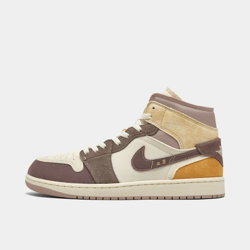 Jordan 1 Mid SE Craft Sail / Fossil Stone - Celestial Gold sold by JD Sports