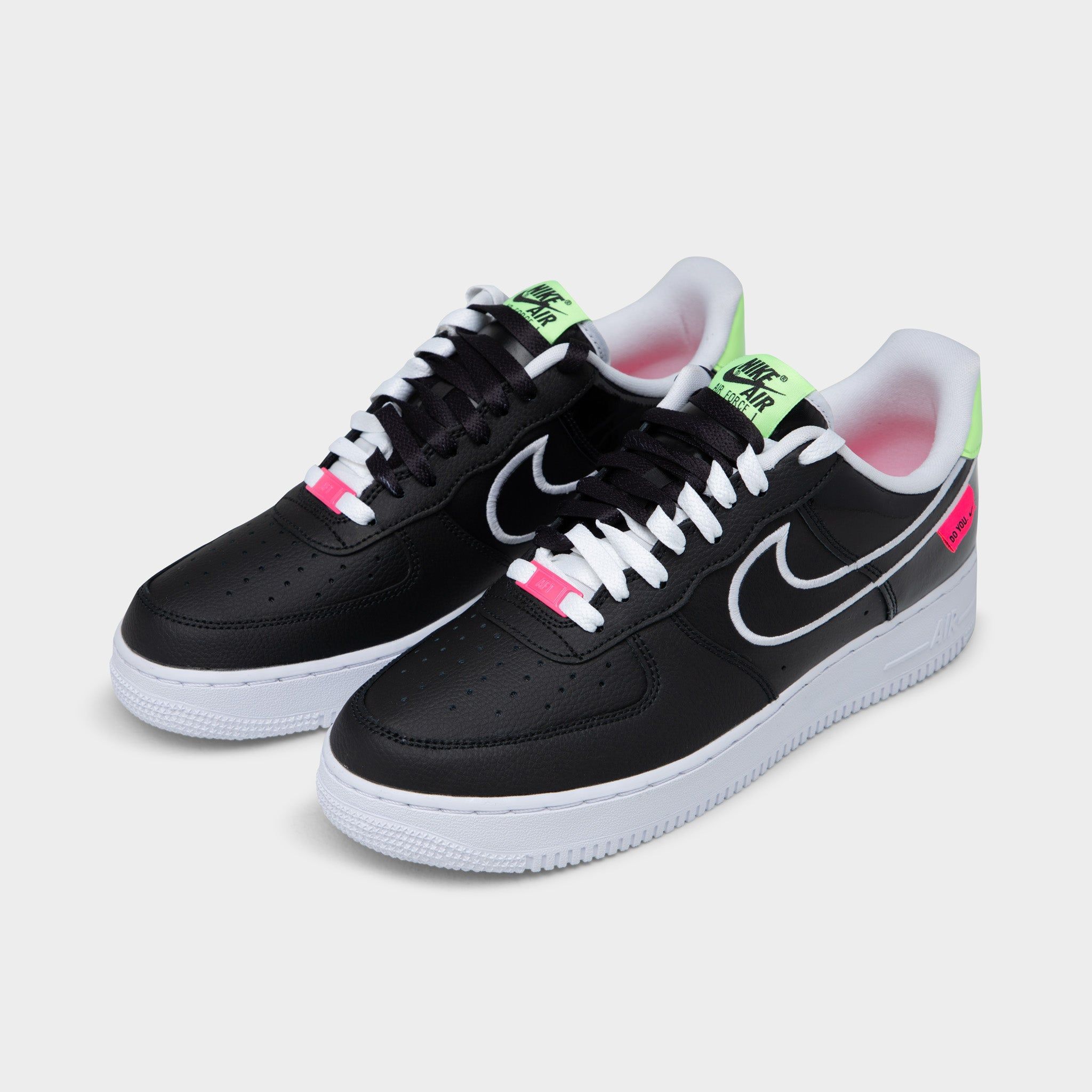 Nike Air Force 1 \'07 LV8 black white hyper pink Nike Sneaker Air Force 1/1 - Black/Hyper Pink Kids main image 3