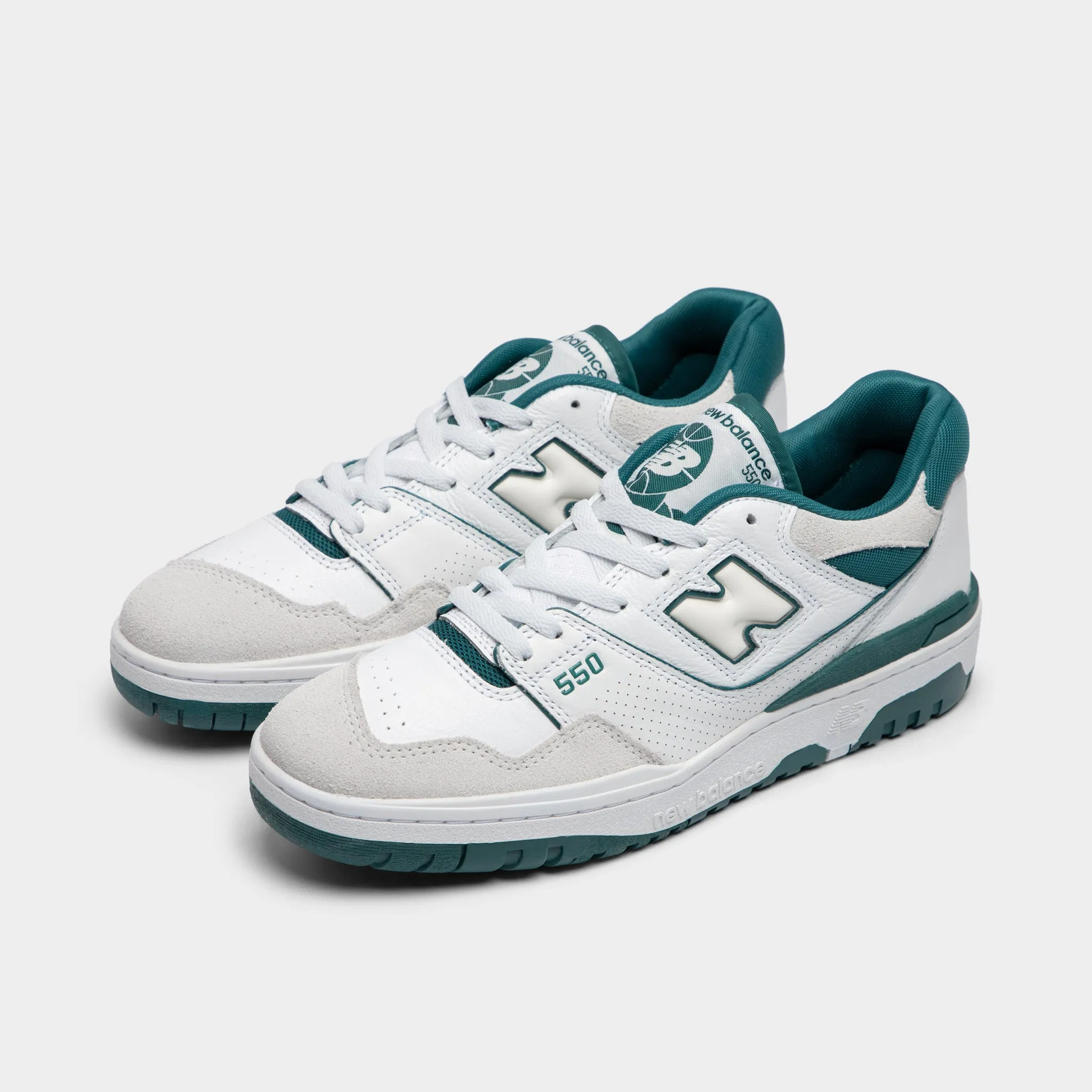 New Balance BB550STA White / Vintage Teal sold by JD Sports product image thumbnail 2
