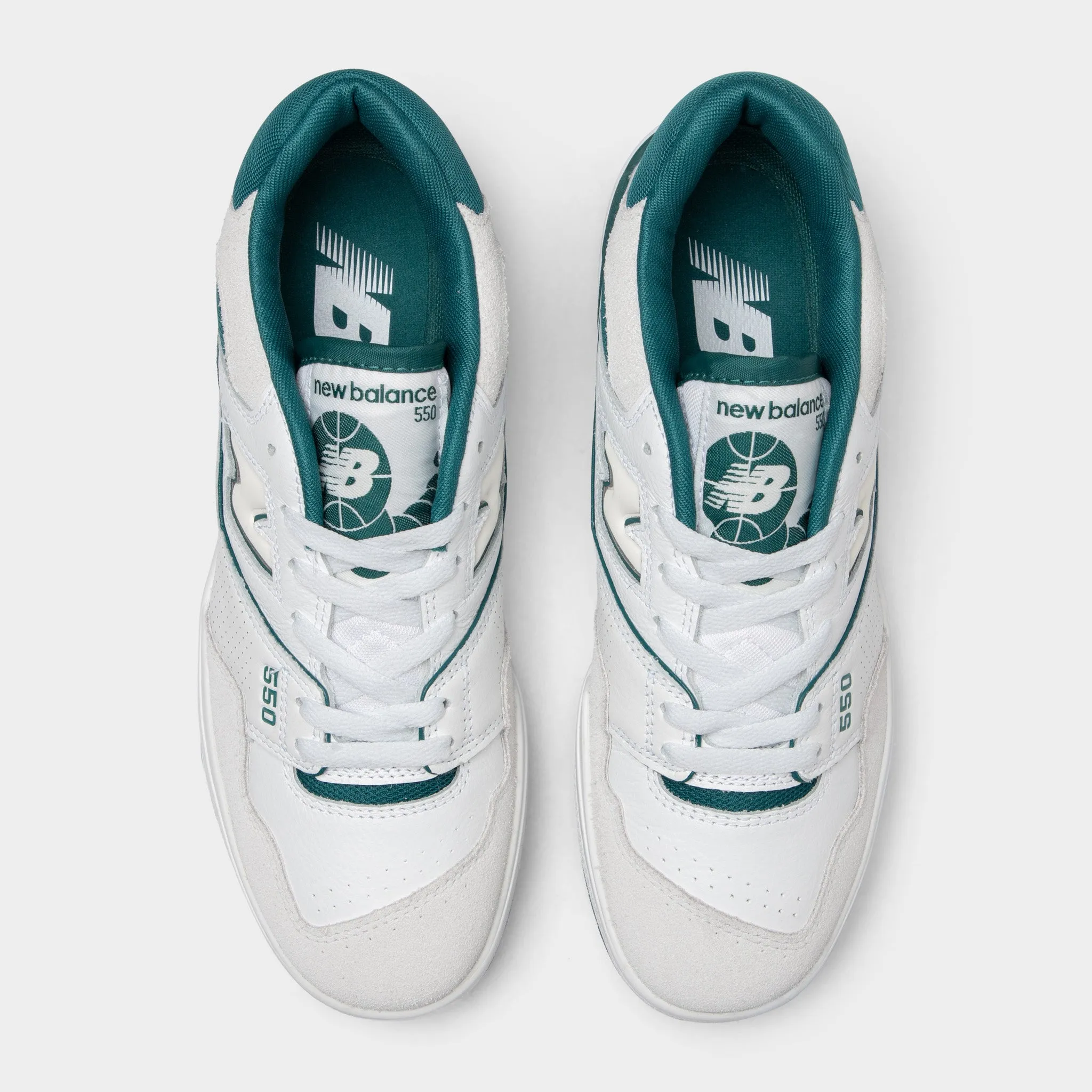 New Balance BB550STA White / Vintage Teal sold by JD Sports product image thumbnail 4