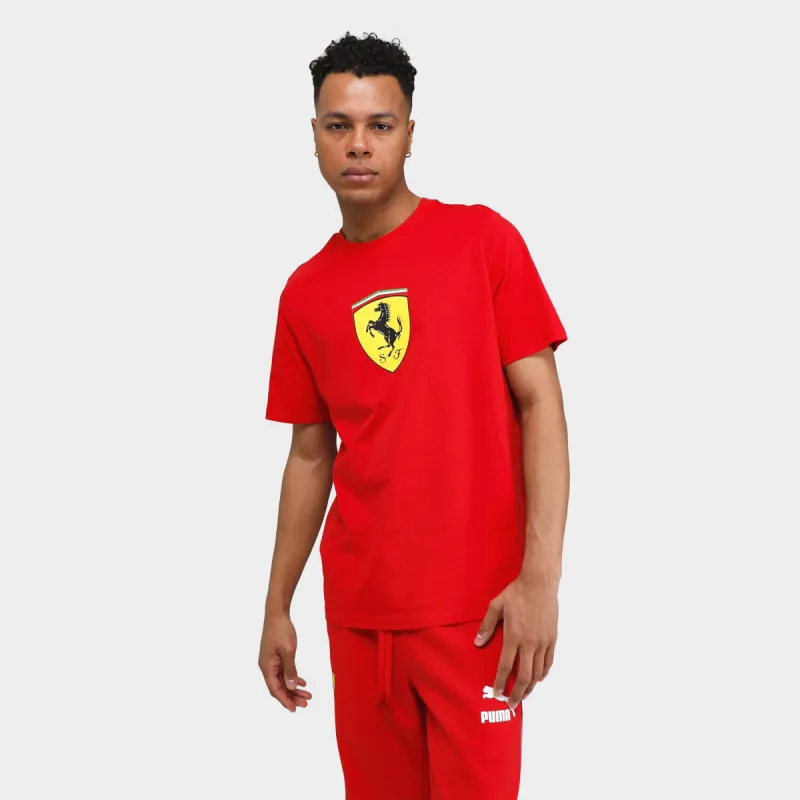 Puma Ferrari Race Big Shield T-shirt / Rossa Corsa sold by JD Sports