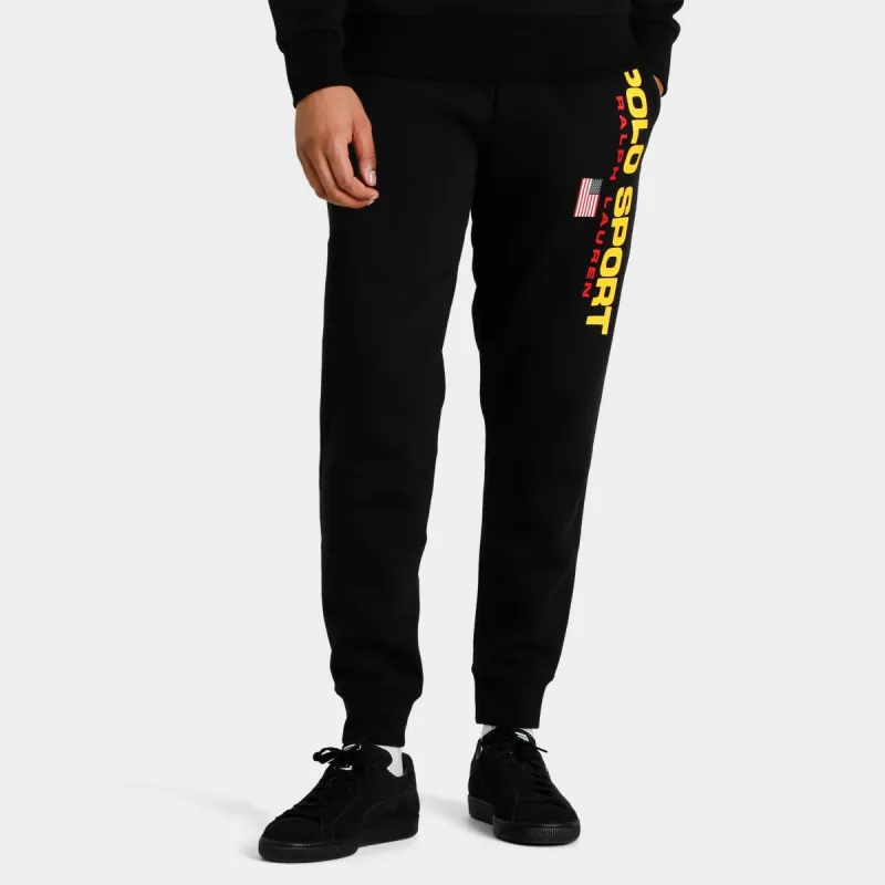 Polo Ralph Lauren Sport Sweatpants Polo Black / Gold sold by JD Sports