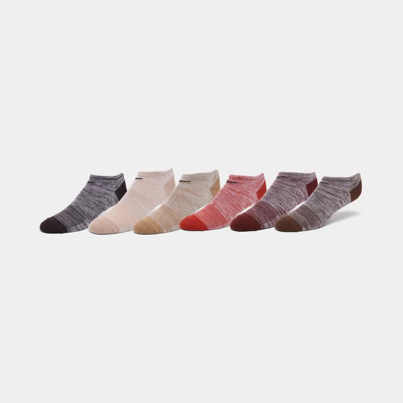 Nike Women's Everyday Lightweight No-Show Training Socks (6 Pairs) / Multi-Color sold by JD Sports