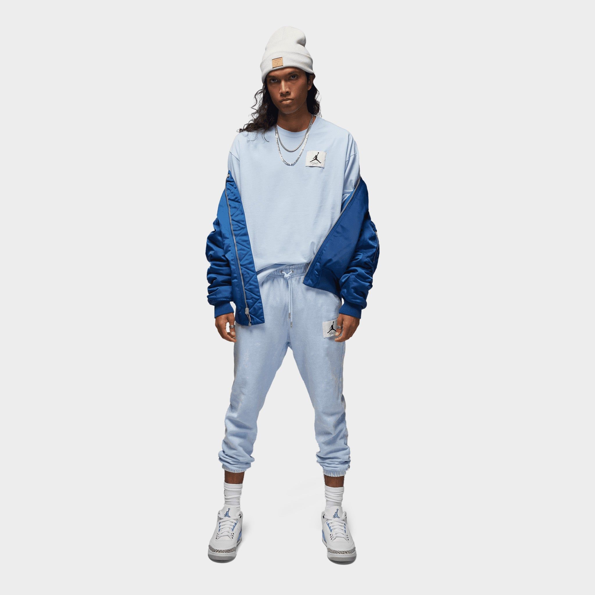 Jordan Flight Essentials Oversized T-shirt / Ice Blue sold by JD Sports product image thumbnail 5