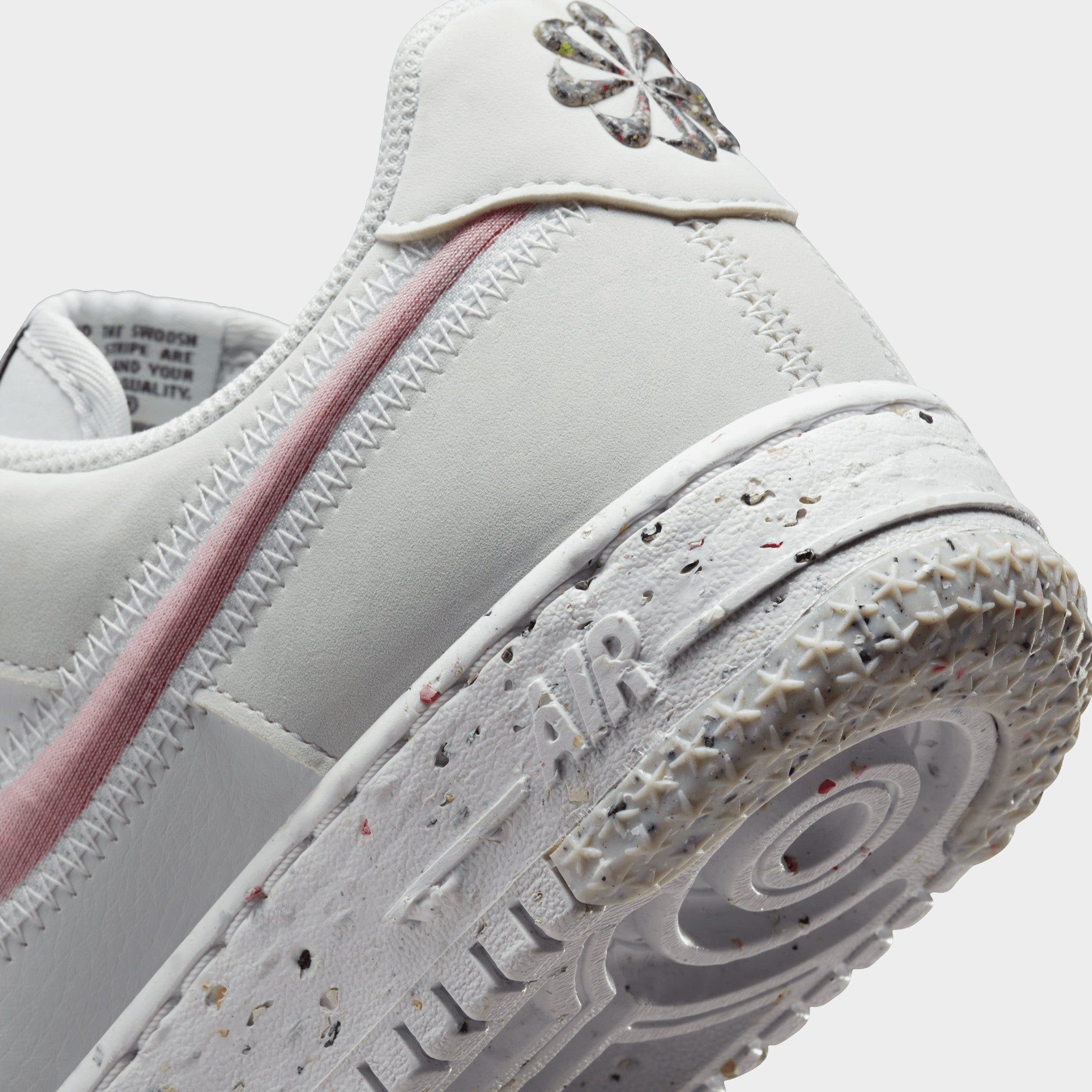 Nike Women's Air Force 1 Crater Photon Dust / Rush Pink - Pink Prime sold by JD Sports product image thumbnail 5