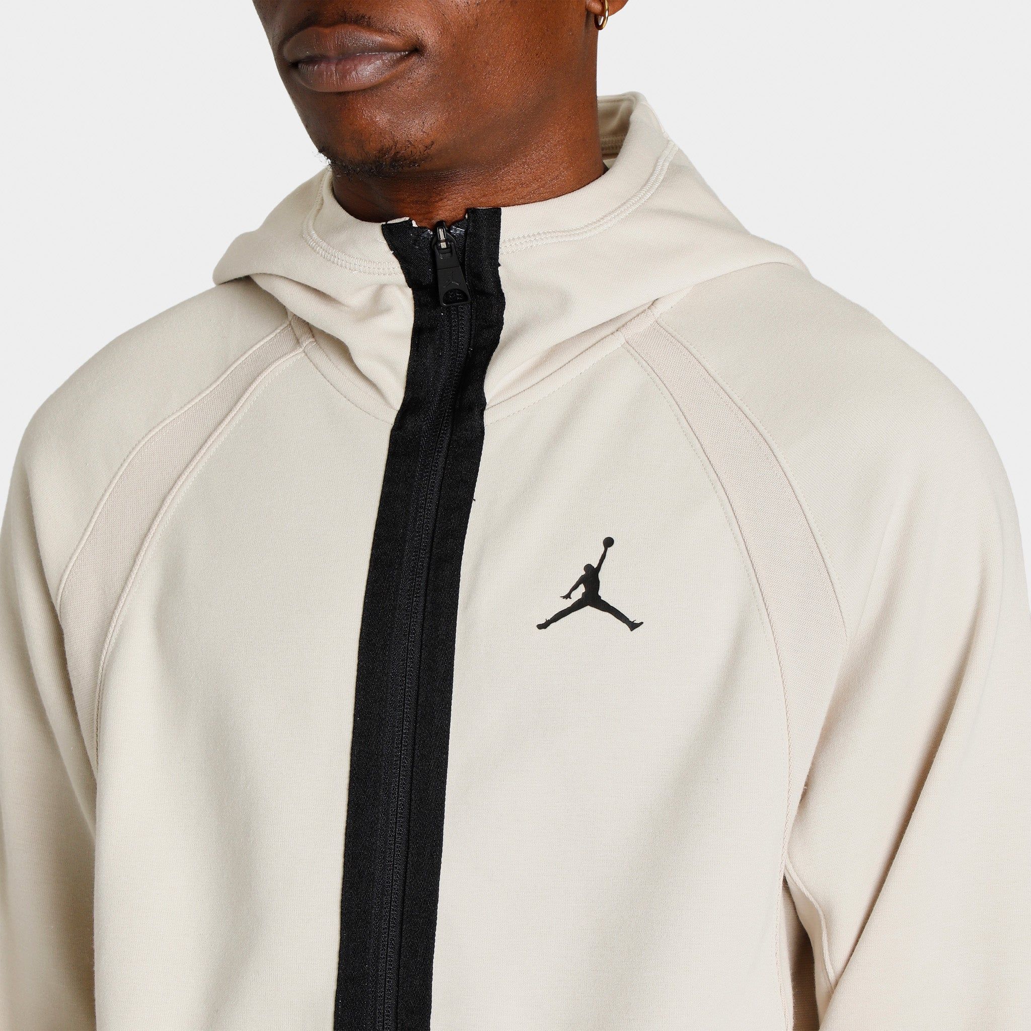 Jordan Dri-FIT Sport Air Full Zip Hoodie Rattan / Black - Black sold by JD Sports product image thumbnail 4