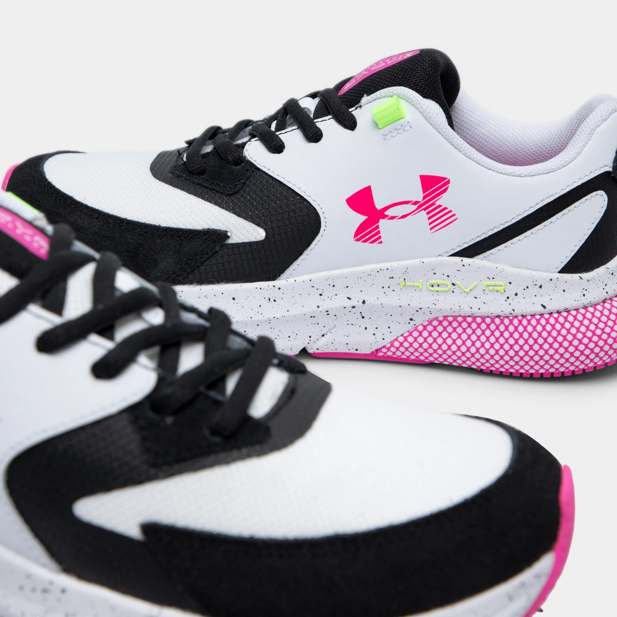 Under Armour Women's UA HOVR Turbulence White / Black - Pink sold by JD Sports product image thumbnail 3
