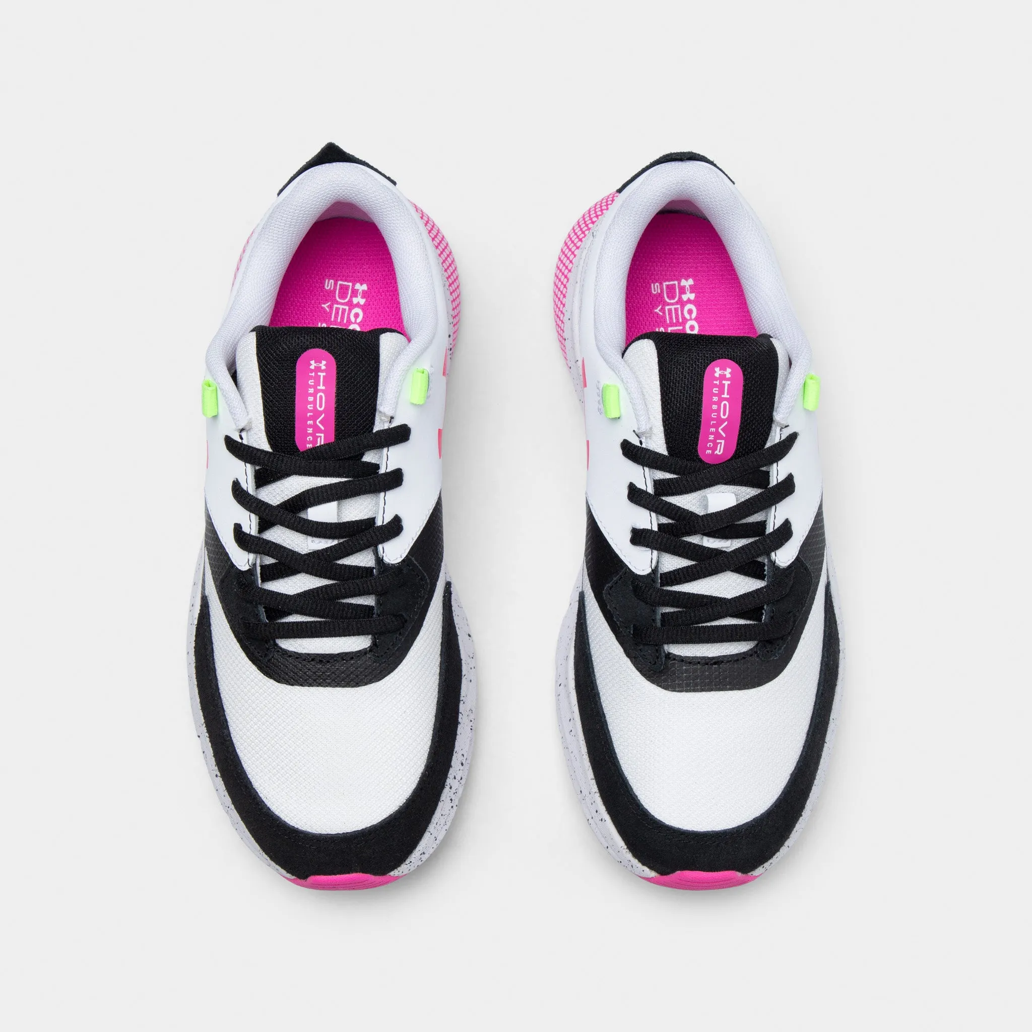 Under Armour Women's UA HOVR Turbulence White / Black - Pink sold by JD Sports product image thumbnail 5