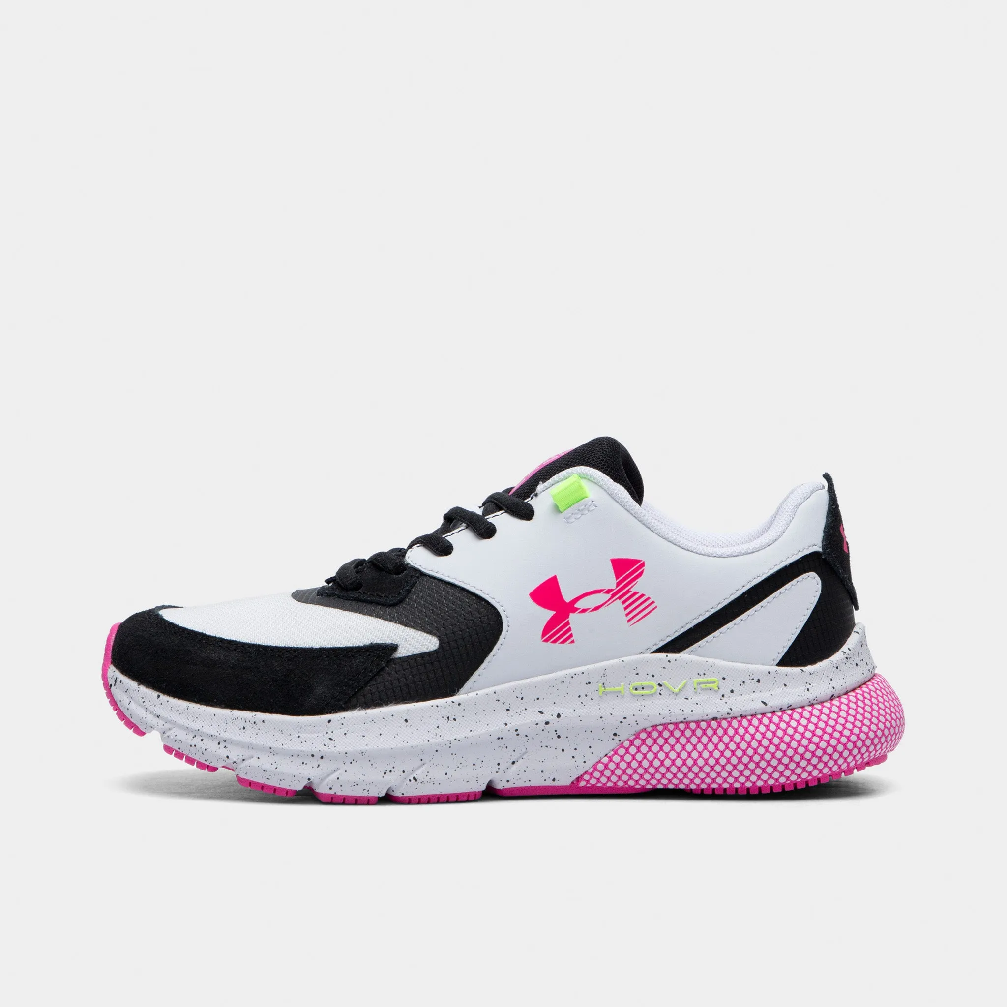 Under Armour Women's UA HOVR Turbulence White / Black - Pink sold by JD Sports