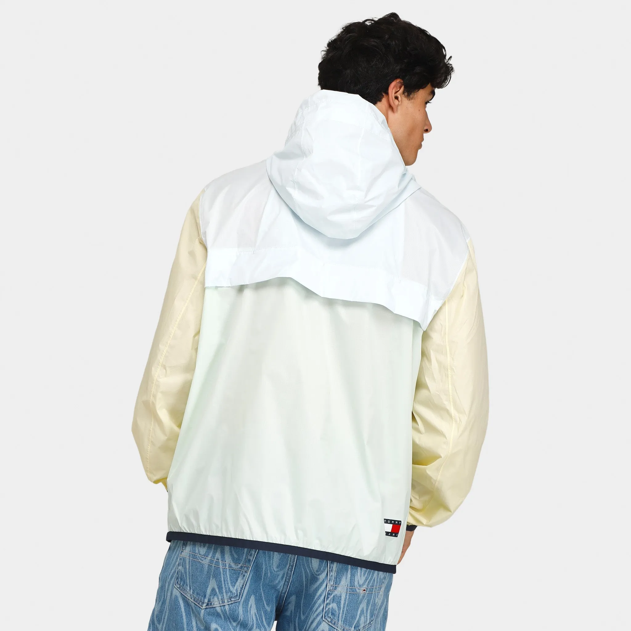 Tommy Jeans Chicago Packable Windbreaker Shimmering Blue / Multi sold by JD Sports product image thumbnail 2