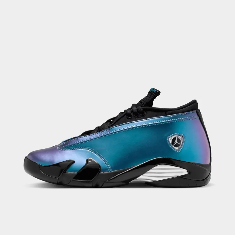 Jordan Women's 14 Retro Low Mineral Teal / Metallic Silver - Black sold by JD Sports
