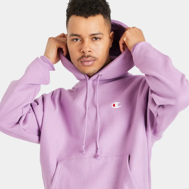 Champion Reverse Weave PO Hood / Tinted Lavendar sold by JD Sports
