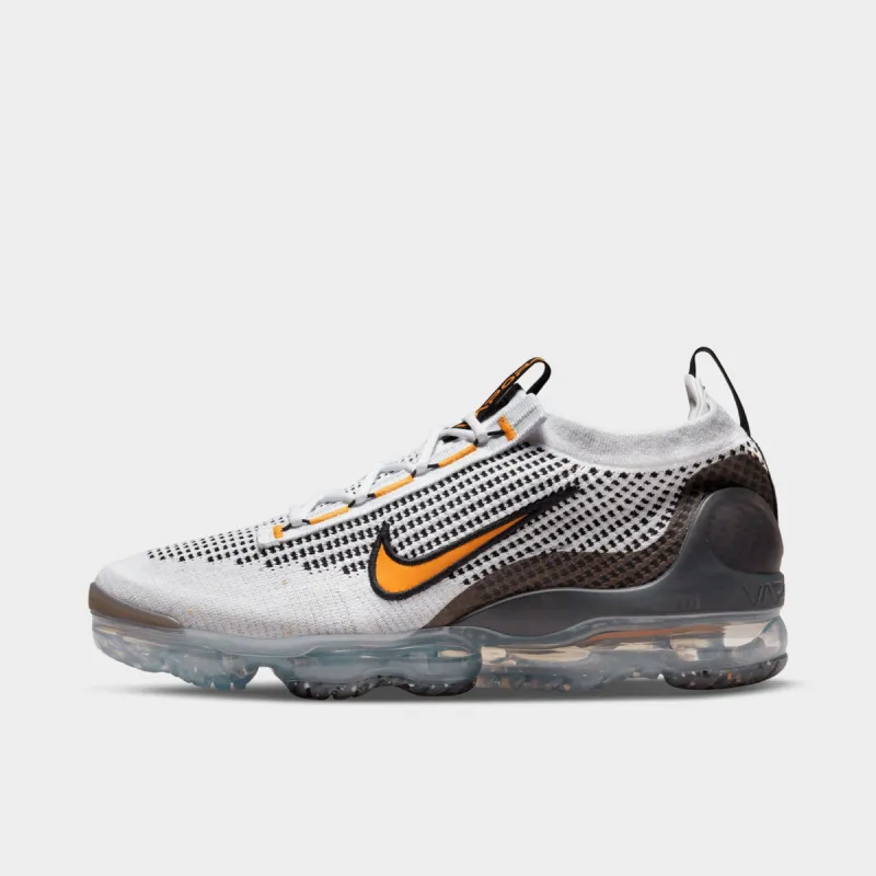Nike Air VaporMax 2021 Flyknit White / Kumquat - Black sold by JD Sports