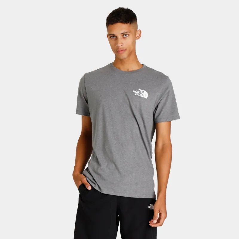 The North Face Box NSE T-shirt TNF Medium Grey Heather / TNF Black sold by JD Sports