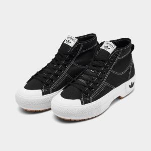 adidas Originals Women's Nizza Trek Core Black / Cloud White - Gum sold by JD Sports