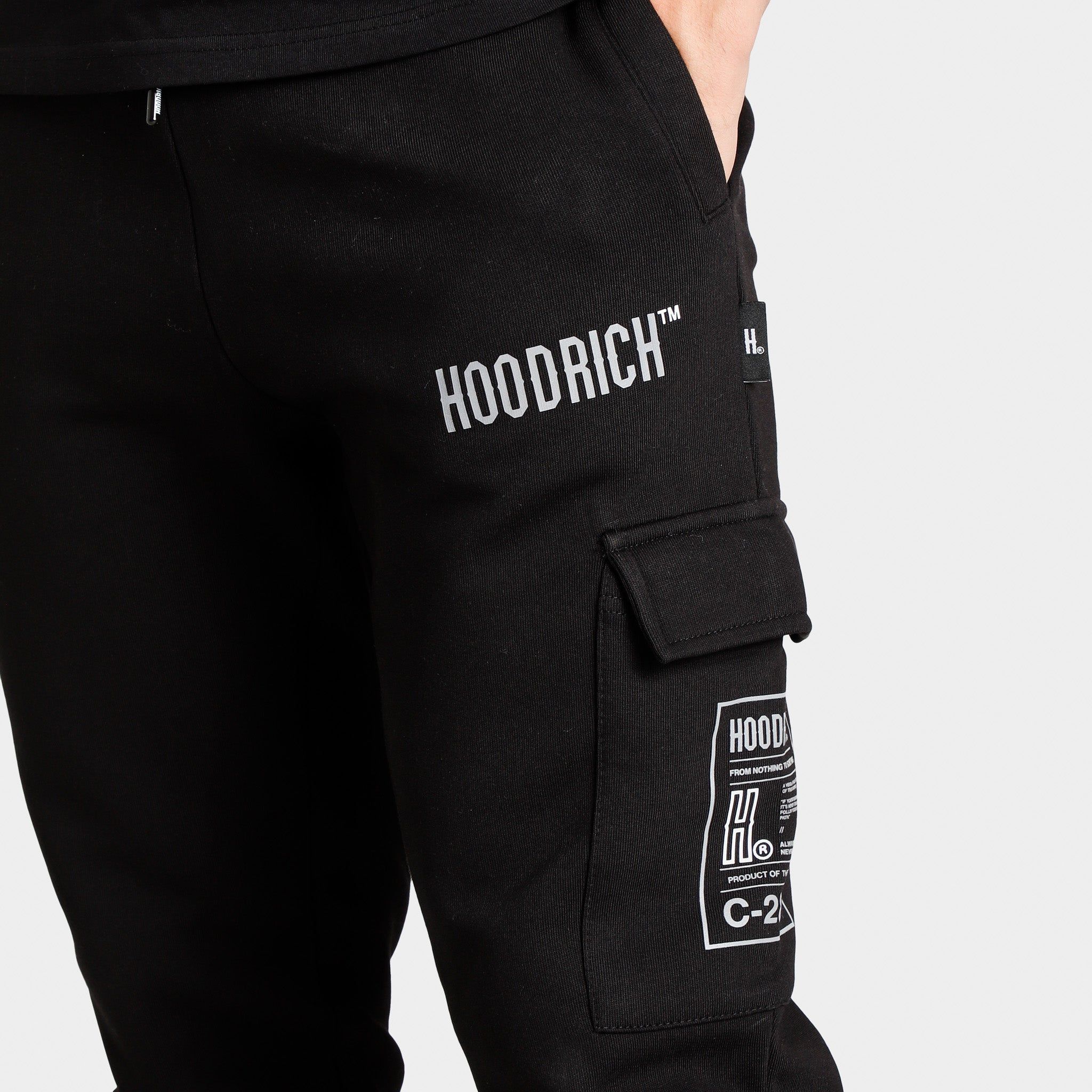 Hoodrich OG Akira V6 Joggers Black / Reflective - White sold by JD Sports product image thumbnail 5