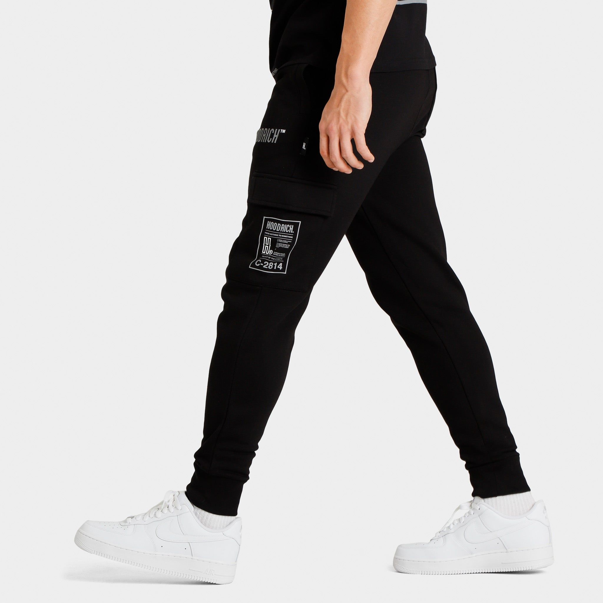 Hoodrich OG Akira V6 Joggers Black / Reflective - White sold by JD Sports product image thumbnail 3