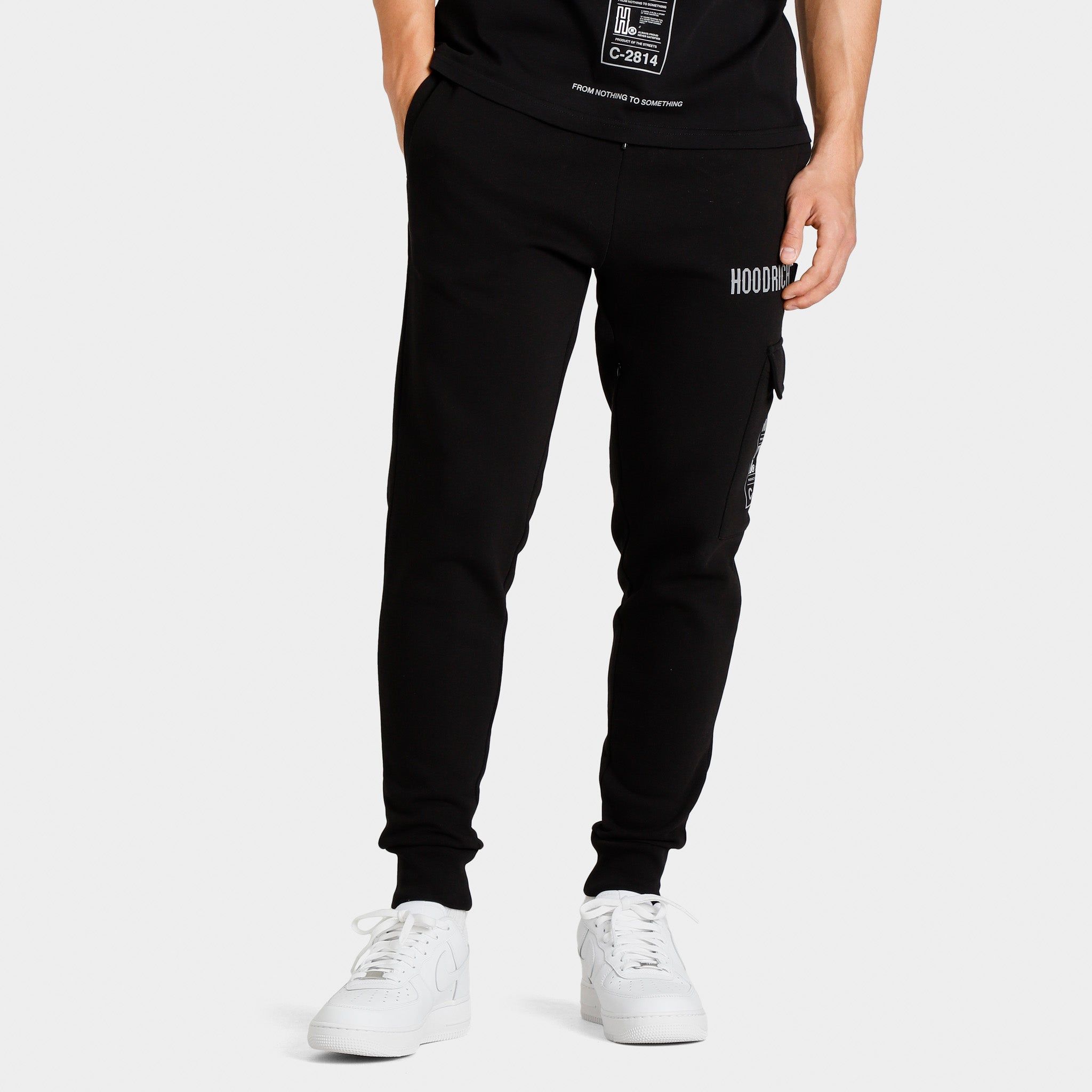Hoodrich OG Akira V6 Joggers Black / Reflective - White sold by JD Sports