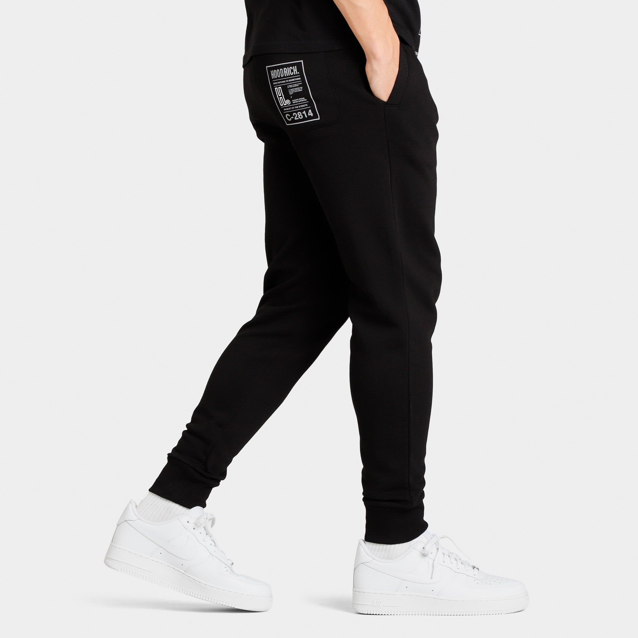 Hoodrich OG Akira V6 Joggers Black / Reflective - White sold by JD Sports product image thumbnail 4