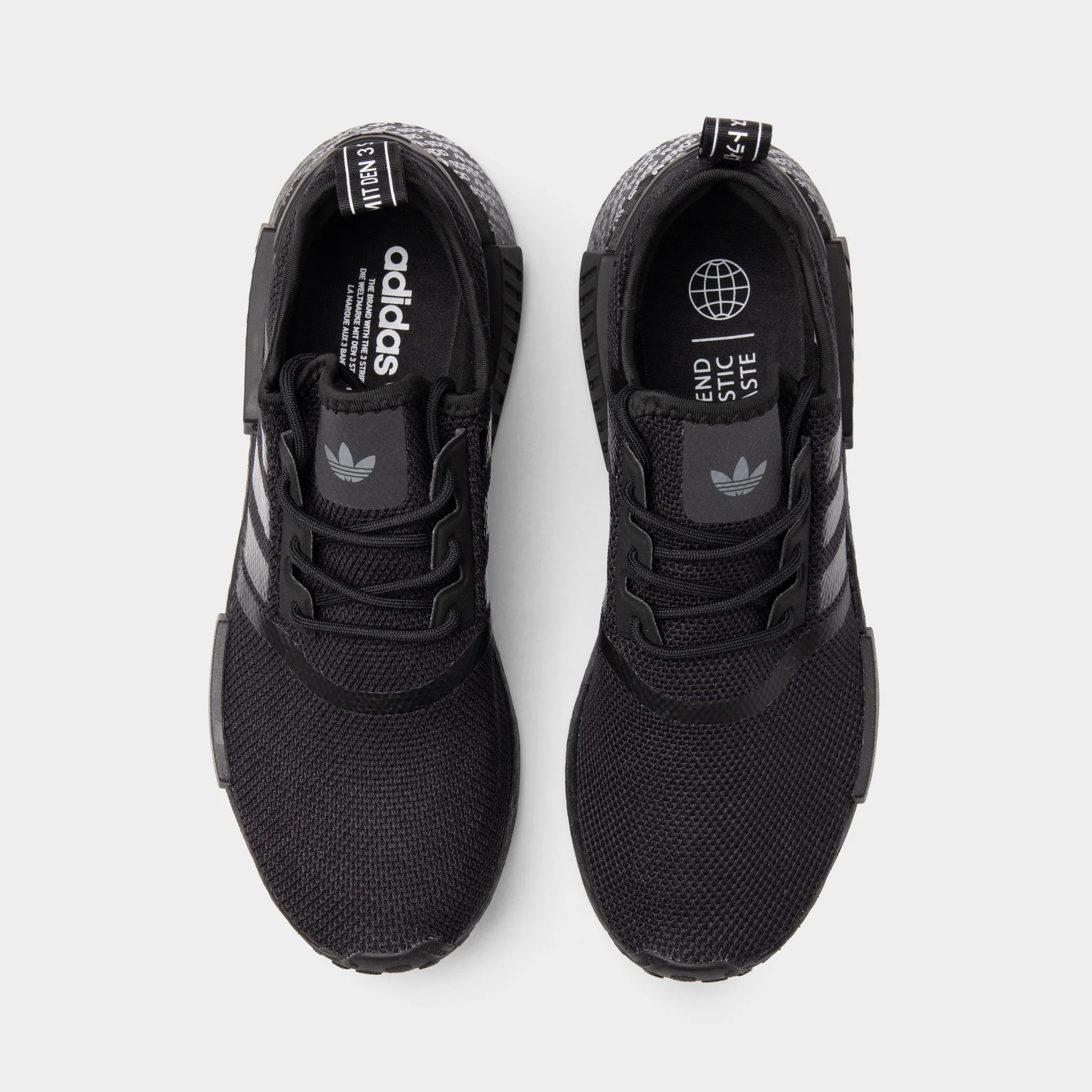 Adidas Originals NMD_R1 Core Black / Core Black - Ftw White sold by JD Sports product image thumbnail 5