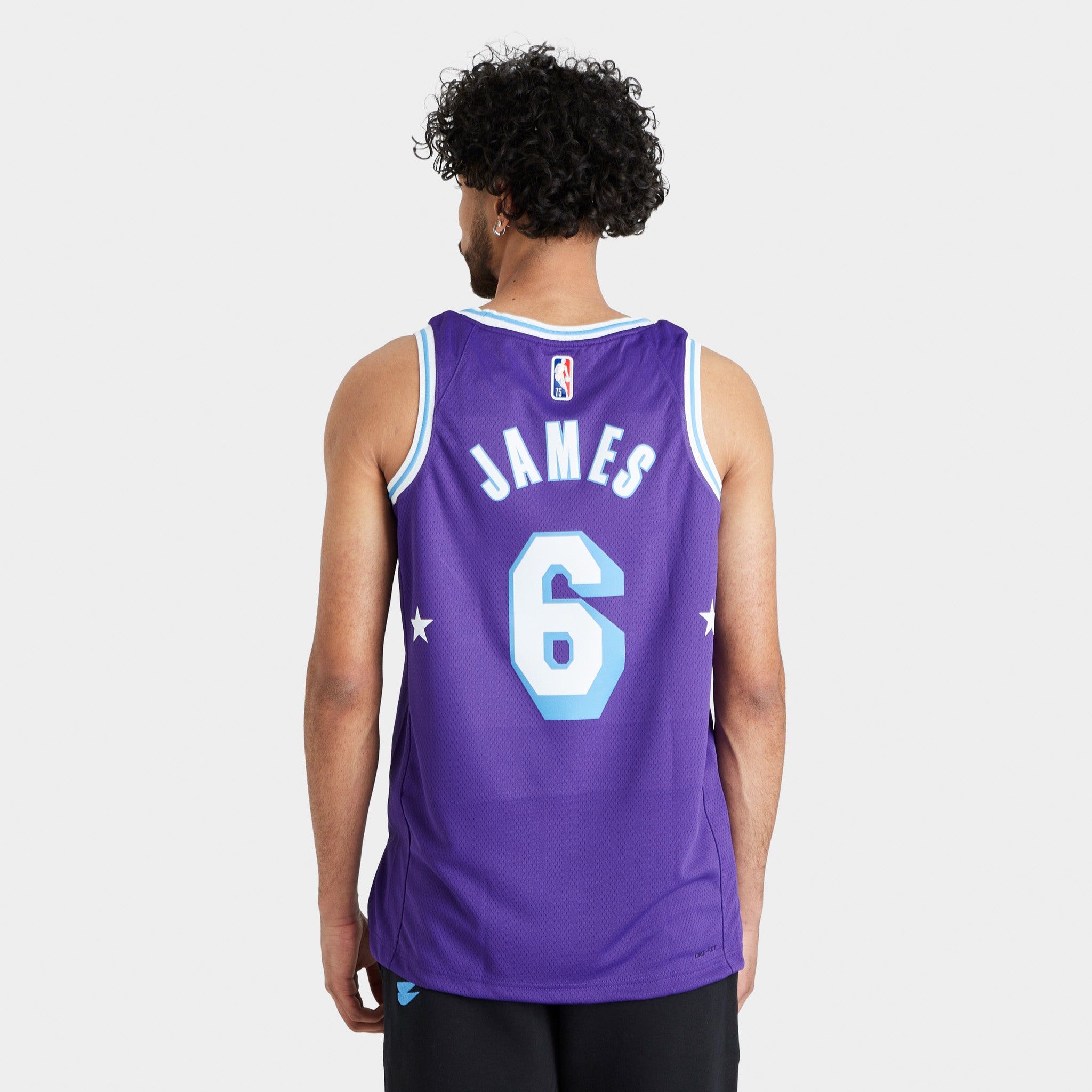 Nike Dri-FIT NBA Los Angeles Lakers City Edition Jersey / Field Purple sold by JD Sports product image thumbnail 2
