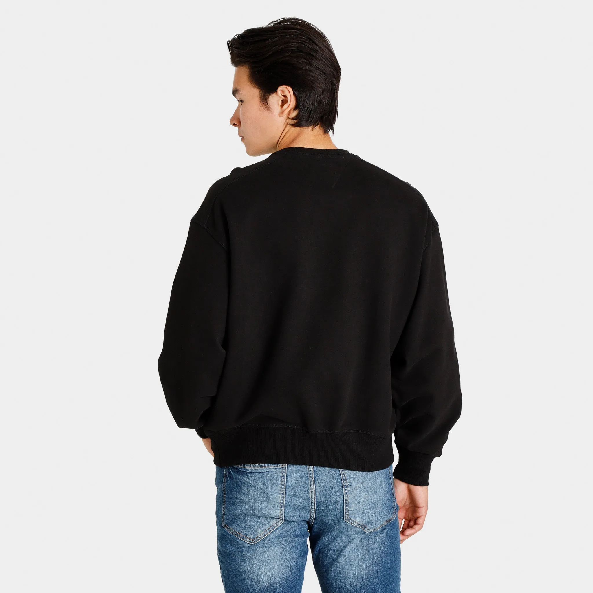 Tommy Jeans TJ Crest Logo Crewneck / Black sold by JD Sports product image thumbnail 2