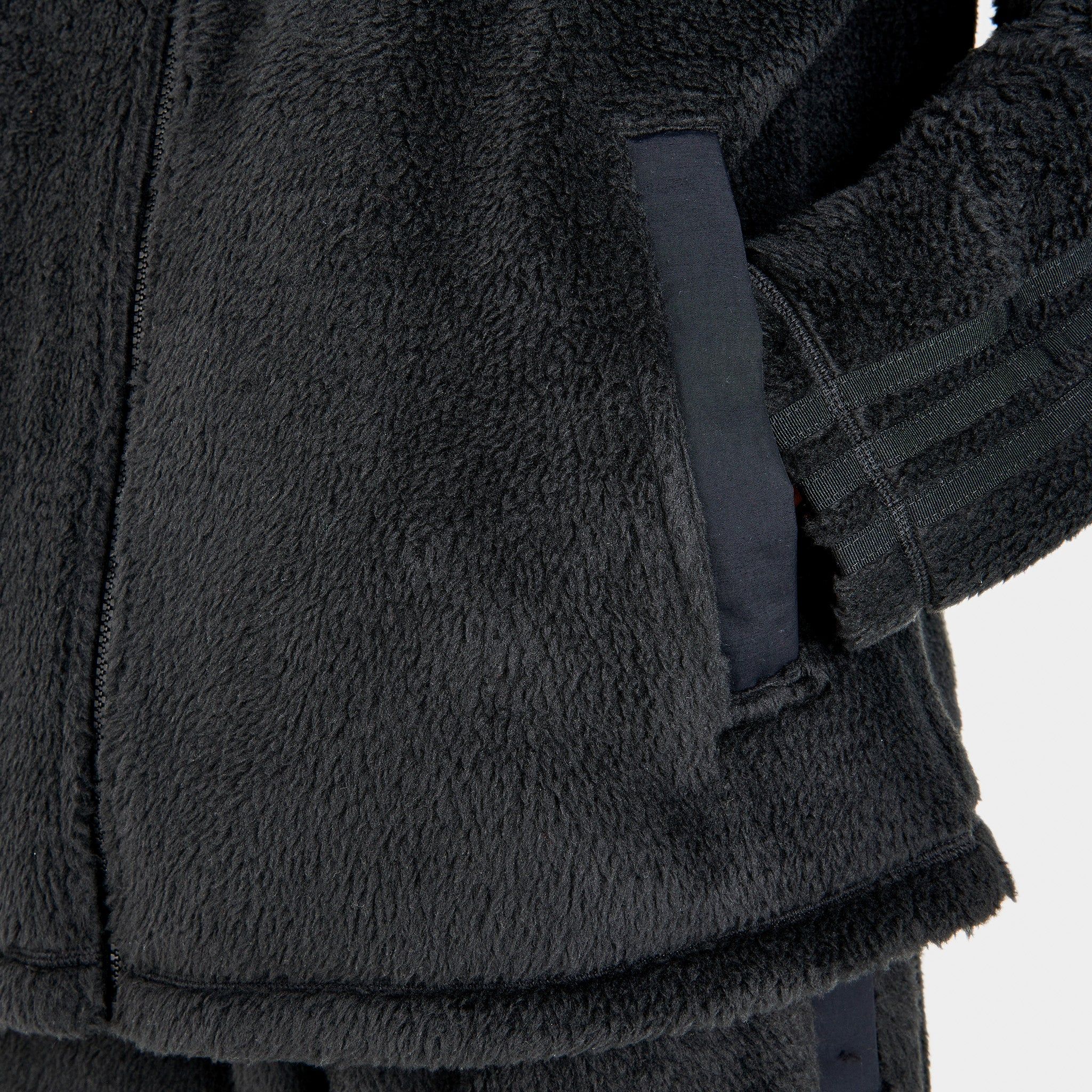 adidas Sherpa Track Top Black / Black sold by JD Sports product image thumbnail 3