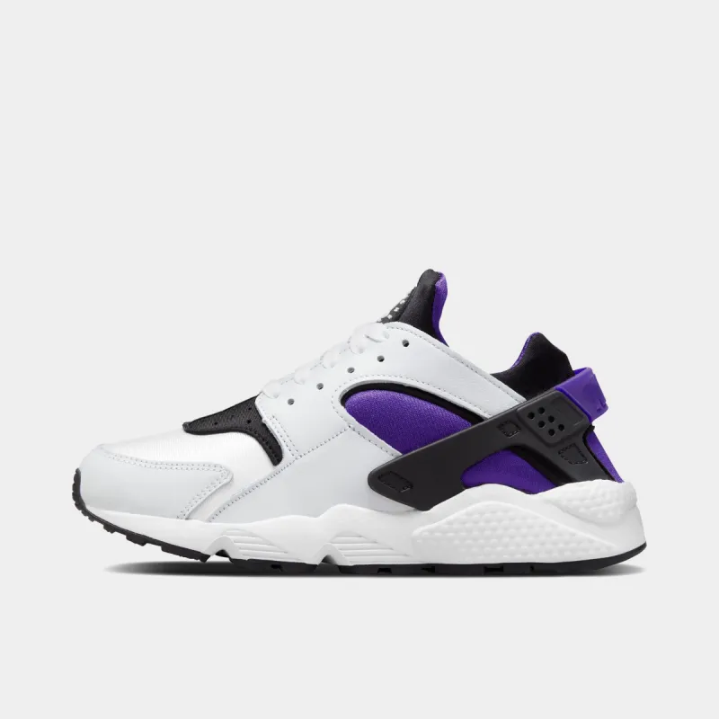 Nike Women's Air Huarache White / Black - Purple Punch sold by JD Sports