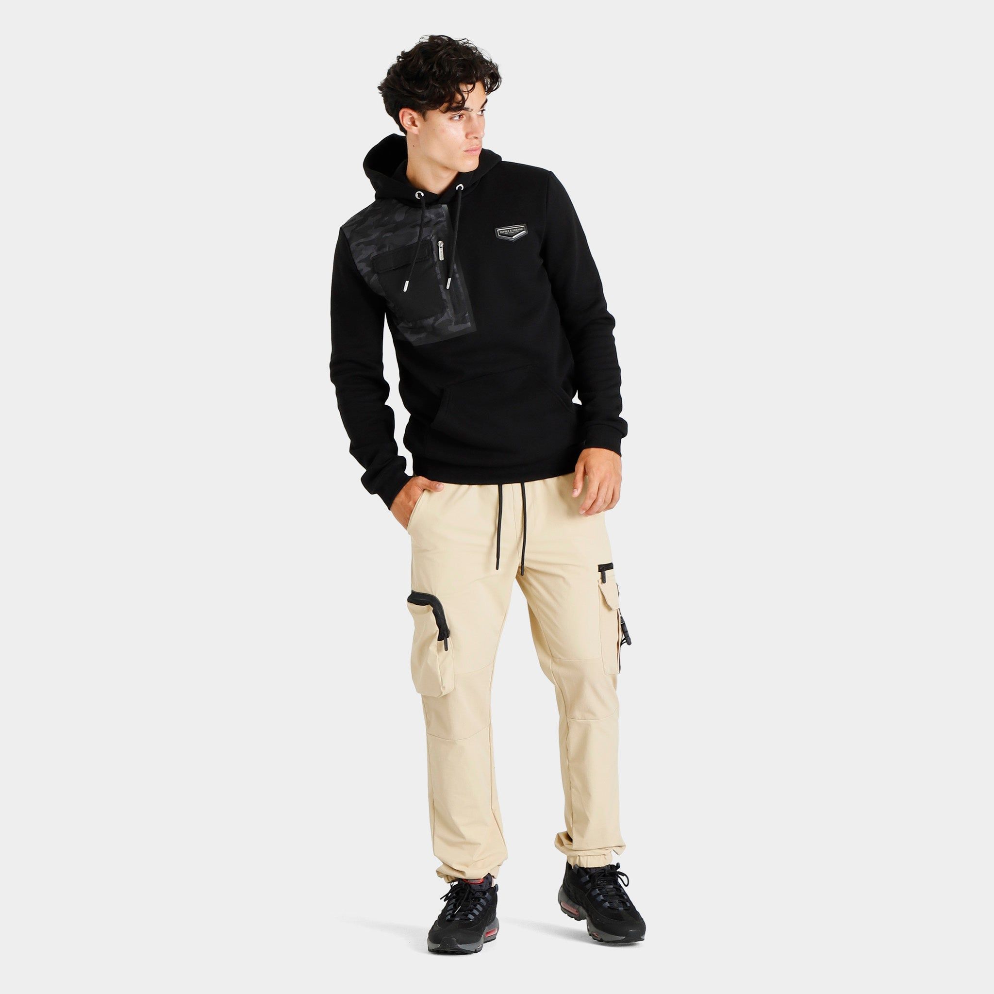 Supply & Demand Confide Pullover Hoodie / Black sold by JD Sports product image thumbnail 5