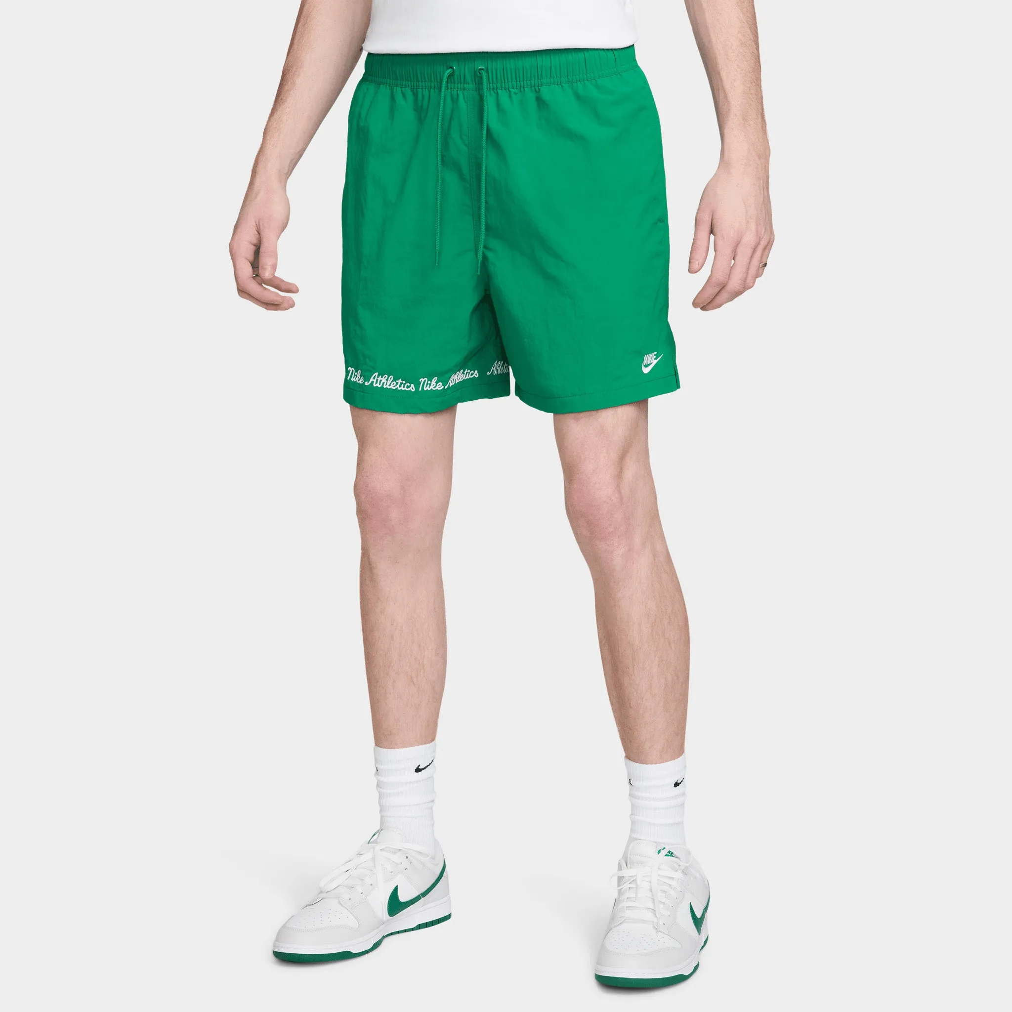 Nike Club Flow Varsity Shorts Malachite / White sold by JD Sports