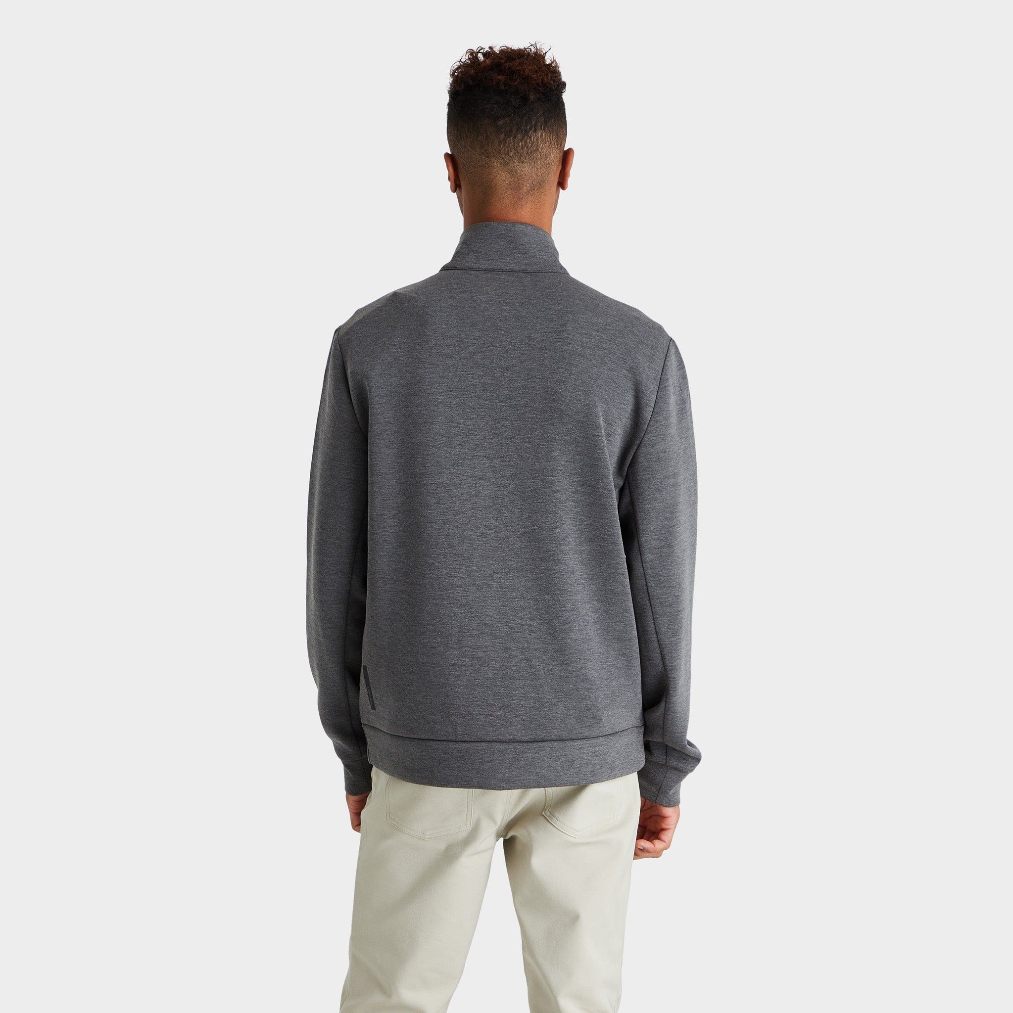 Calvin Klein Move 365 Full Zip Track Jacket / Steel Grey Heather sold by JD Sports product image thumbnail 2