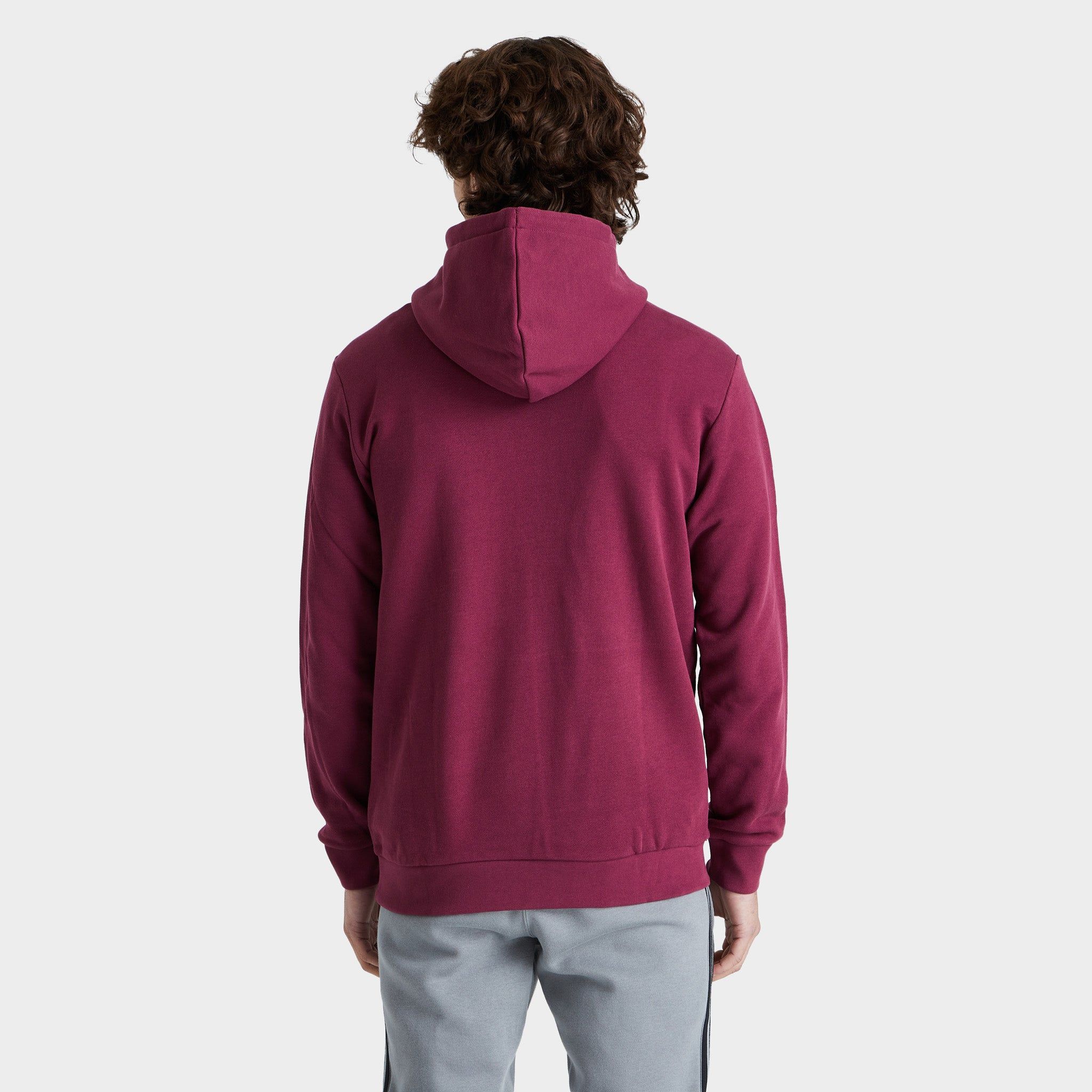 adidas Originals Adicolor Classics Trefoil Hoodie Victory Crimson / White sold by JD Sports product image thumbnail 2