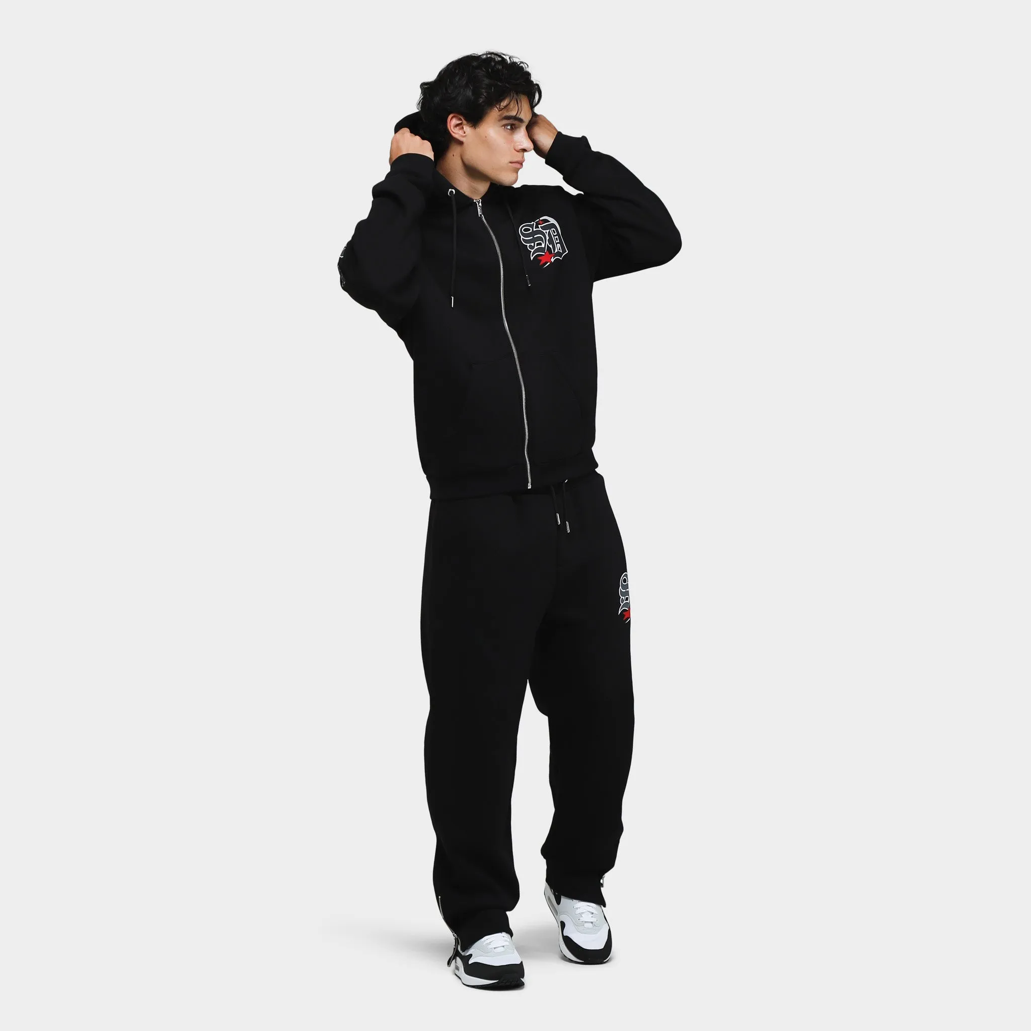 Supply & Demand Cabrera Full-Zip Hoodie / Black sold by JD Sports product image thumbnail 4
