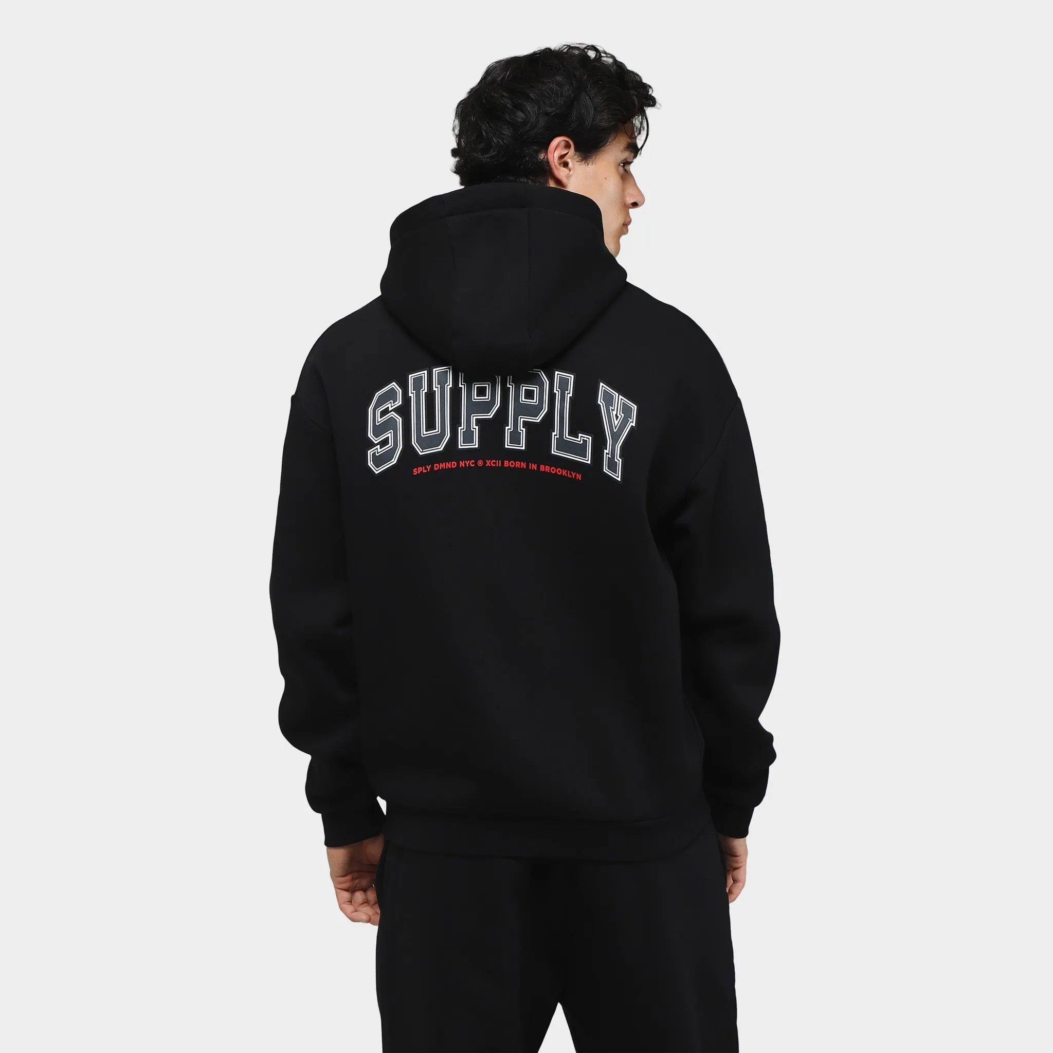 Supply & Demand Cabrera Full-Zip Hoodie / Black sold by JD Sports product image thumbnail 2
