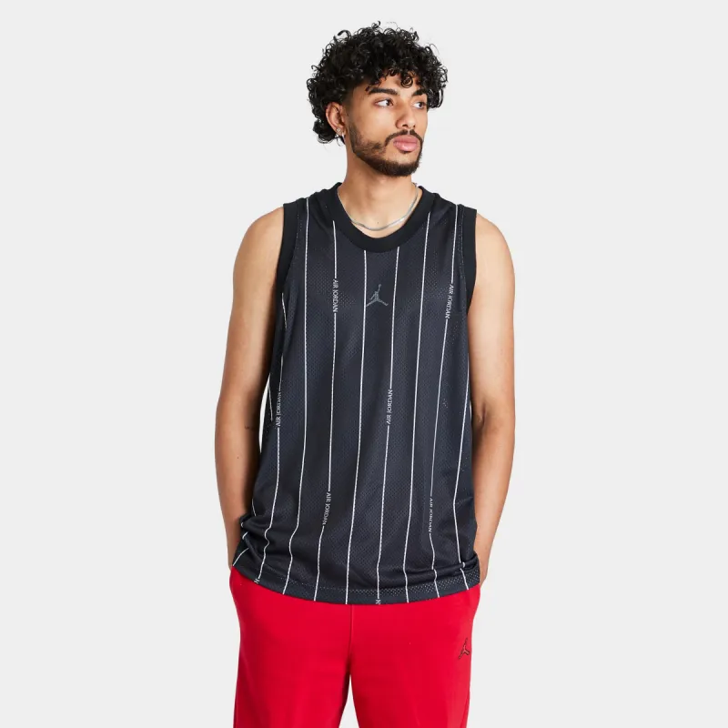 Jordan Essentials Printed Jersey Black / White - White sold by JD Sports