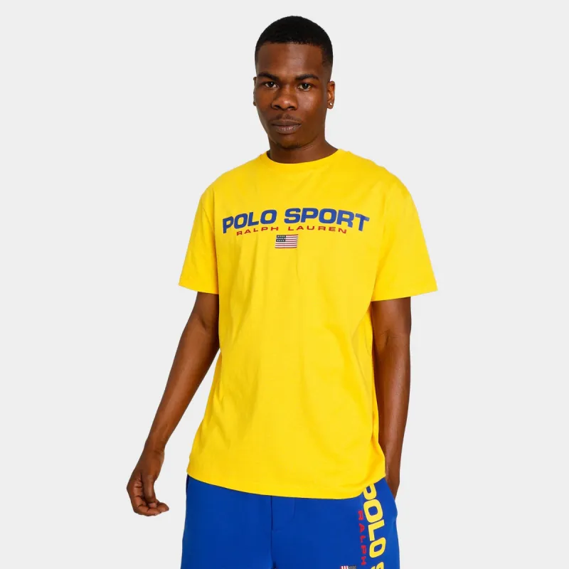 Polo Ralph Lauren Sport T-shirt / Coast Guard Yellow sold by JD Sports