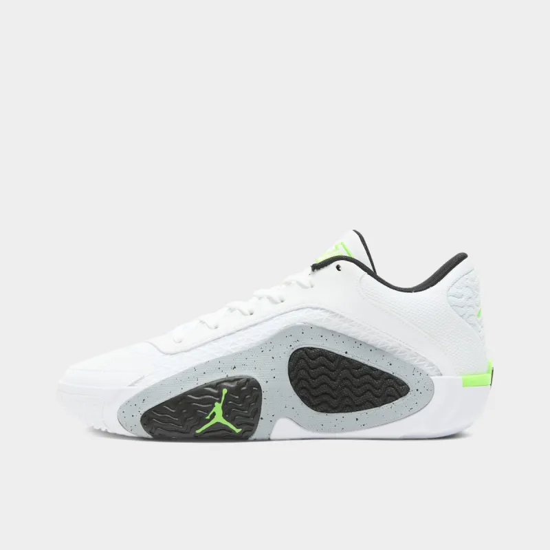 Jordan Tatum 2 White / Electric Green - Black sold by JD Sports