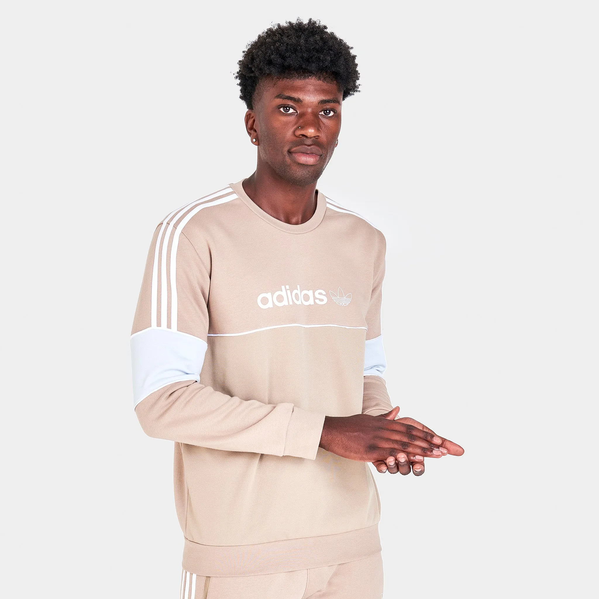 adidas Originals Itasca Crewneck Khaki / Grey sold by JD Sports product image thumbnail 5